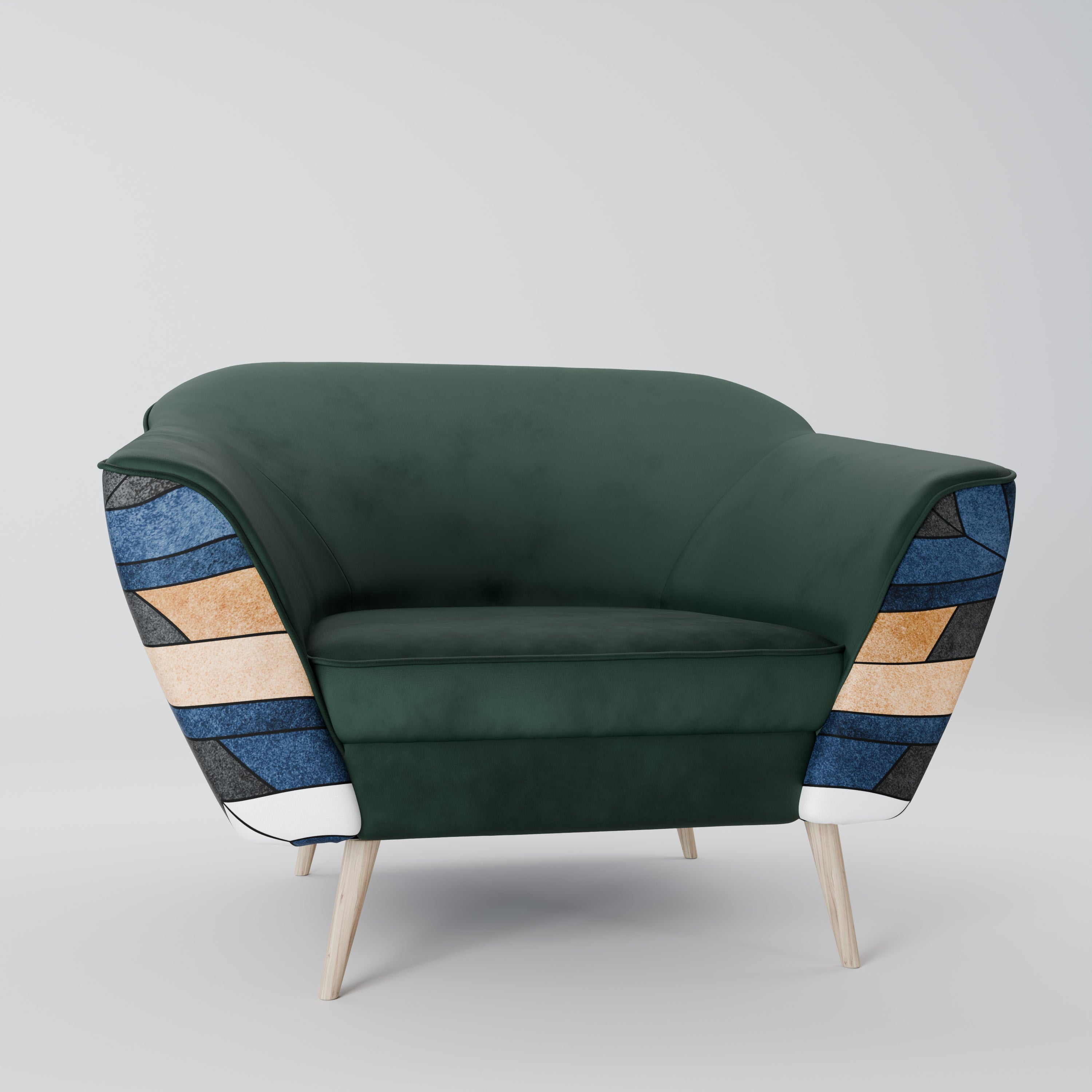 ARTFUL GEOMETRY Fotel AURORA