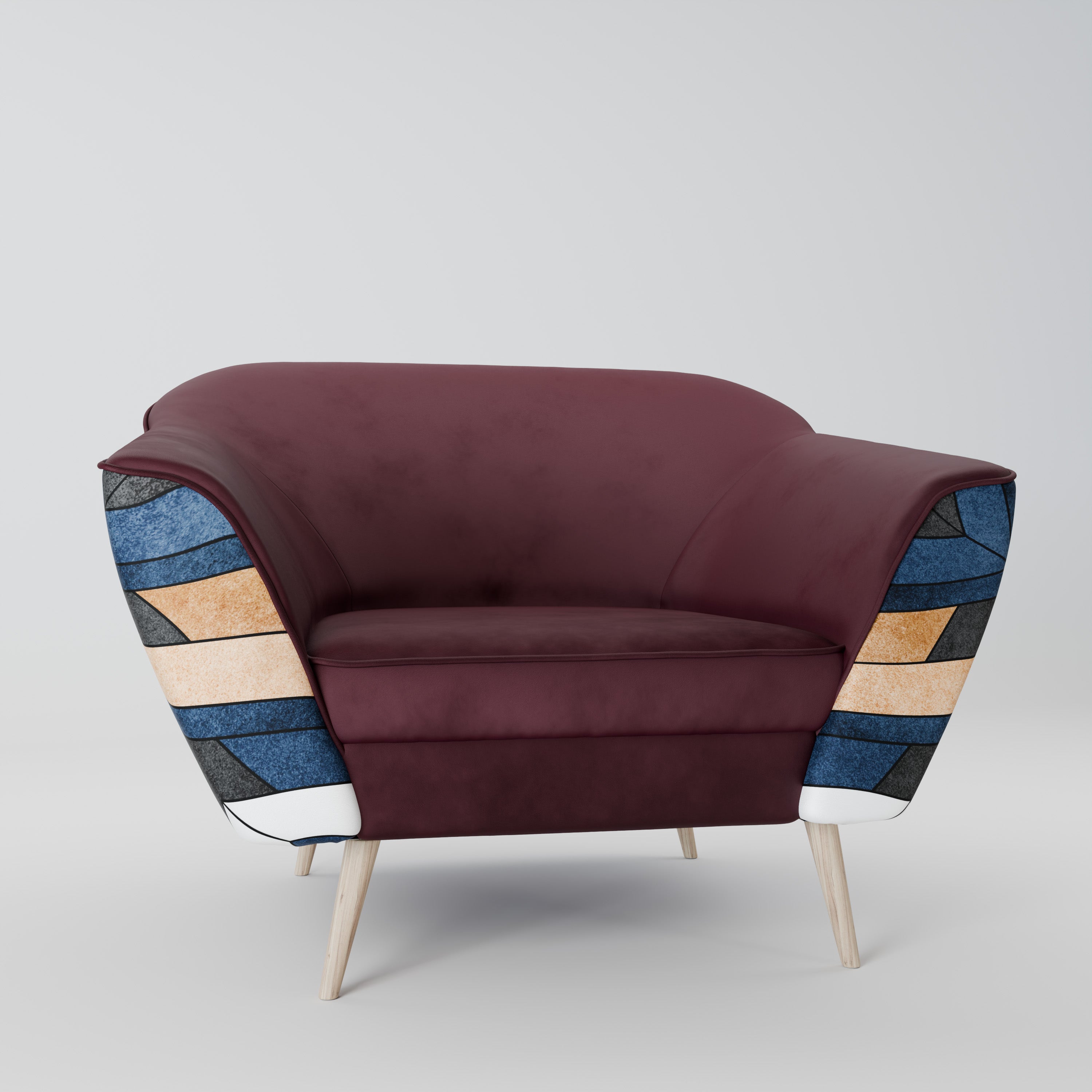 ARTFUL GEOMETRY Fotel AURORA