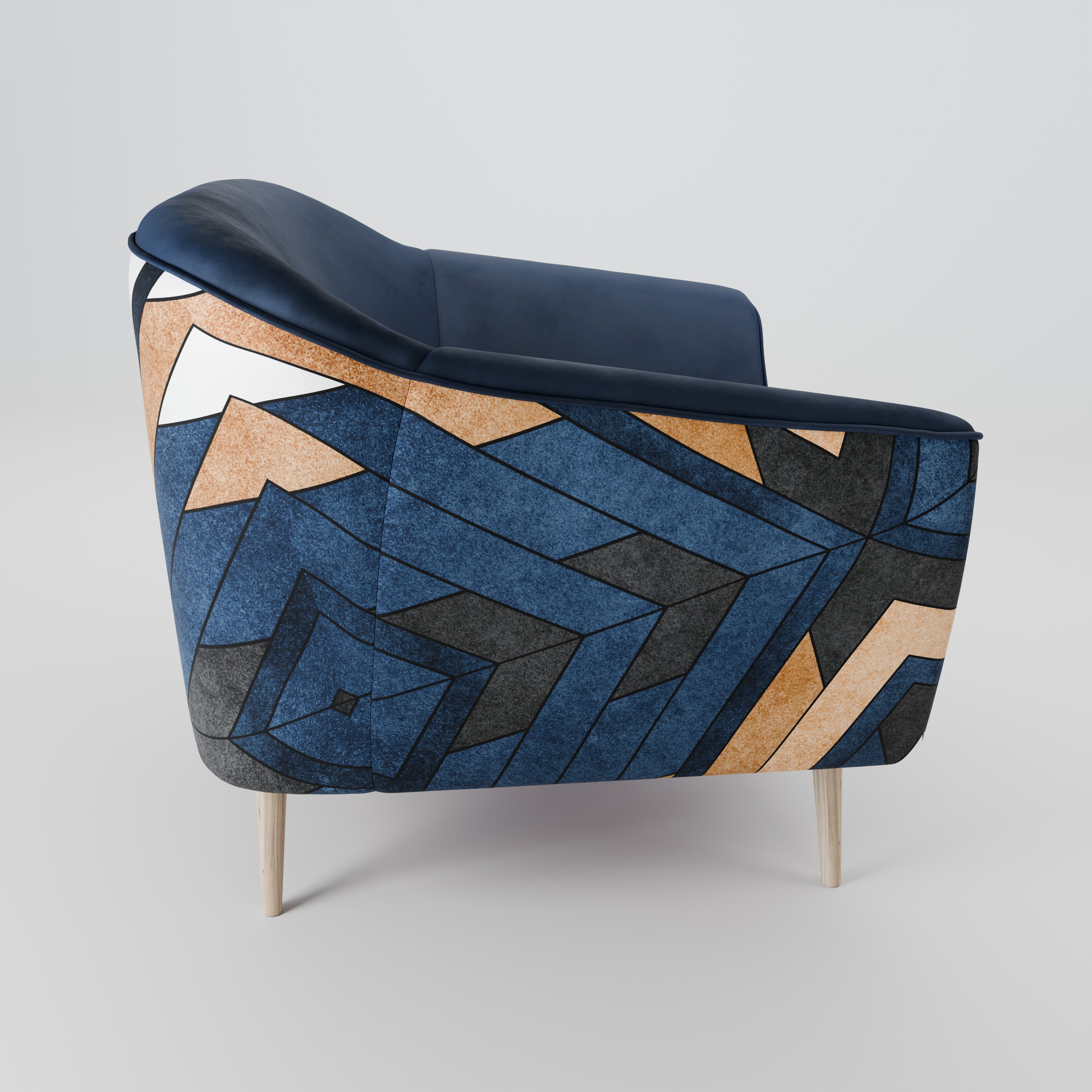 ARTFUL GEOMETRY Fotel AURORA
