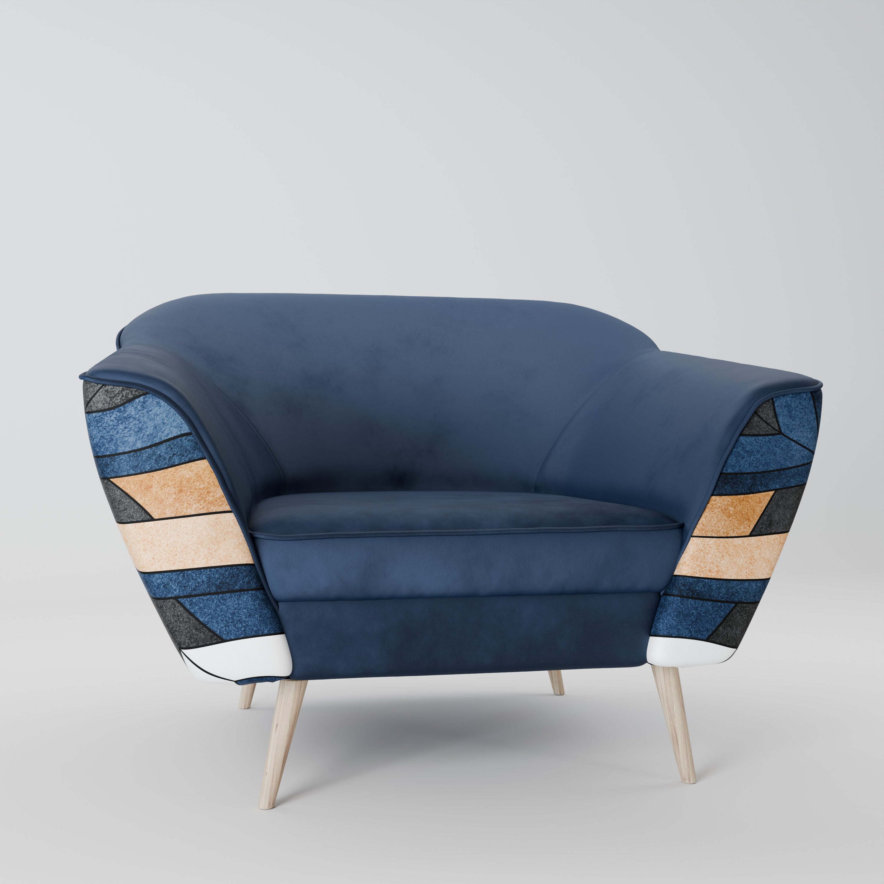 ARTFUL GEOMETRY Fotel AURORA