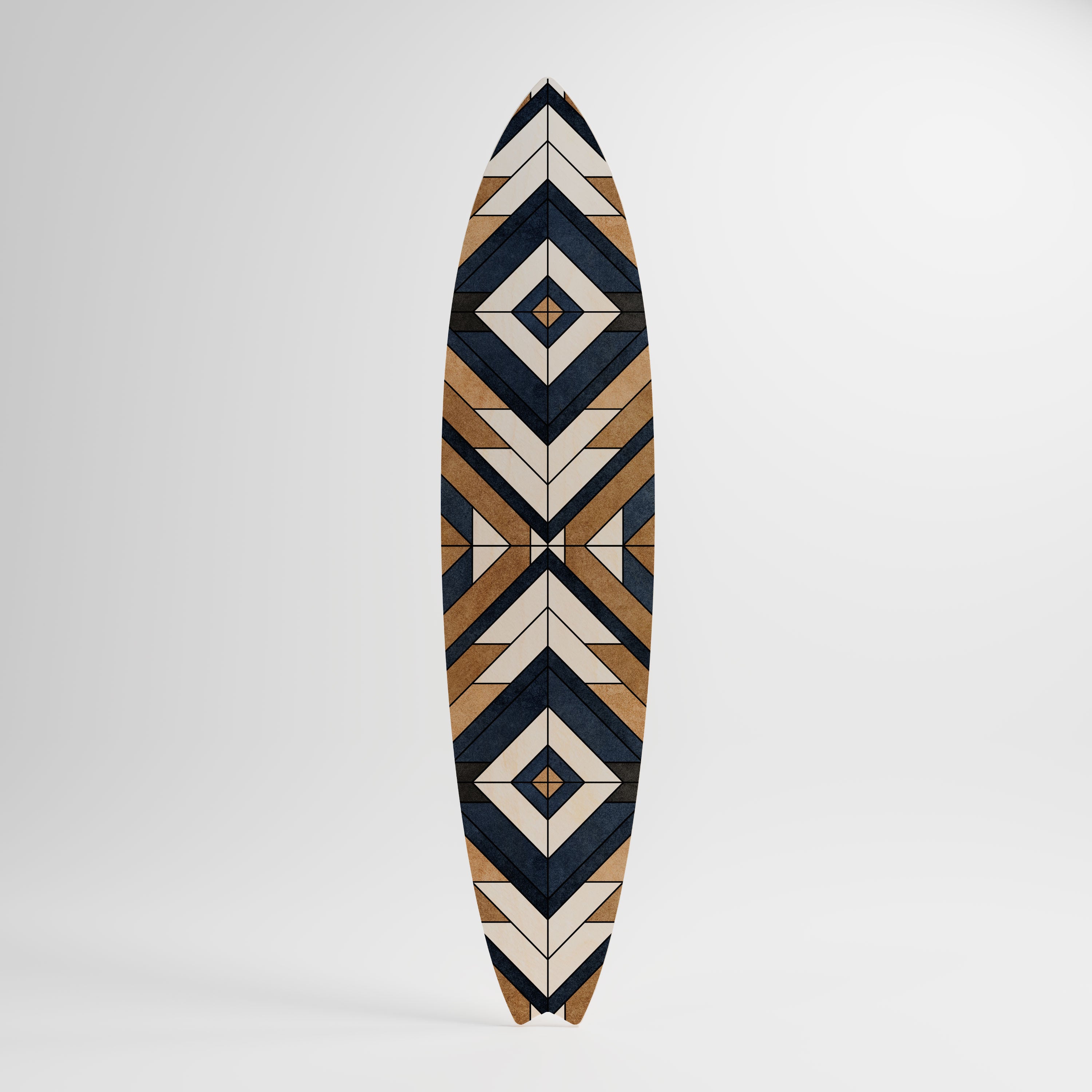 ARTFUL GEOMETRY Dekoracyjna deska surfingowa