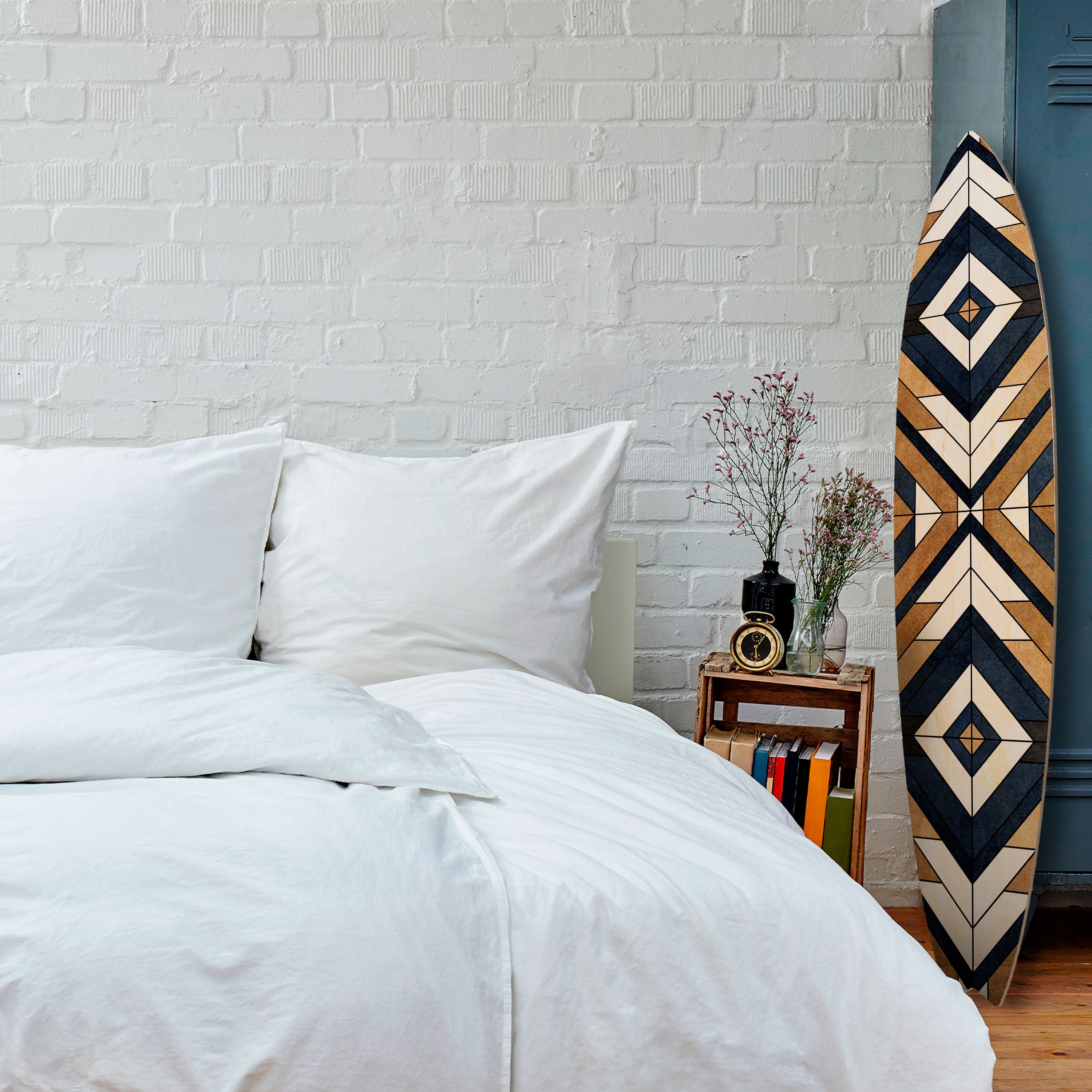 ARTFUL GEOMETRY Dekoracyjna deska surfingowa