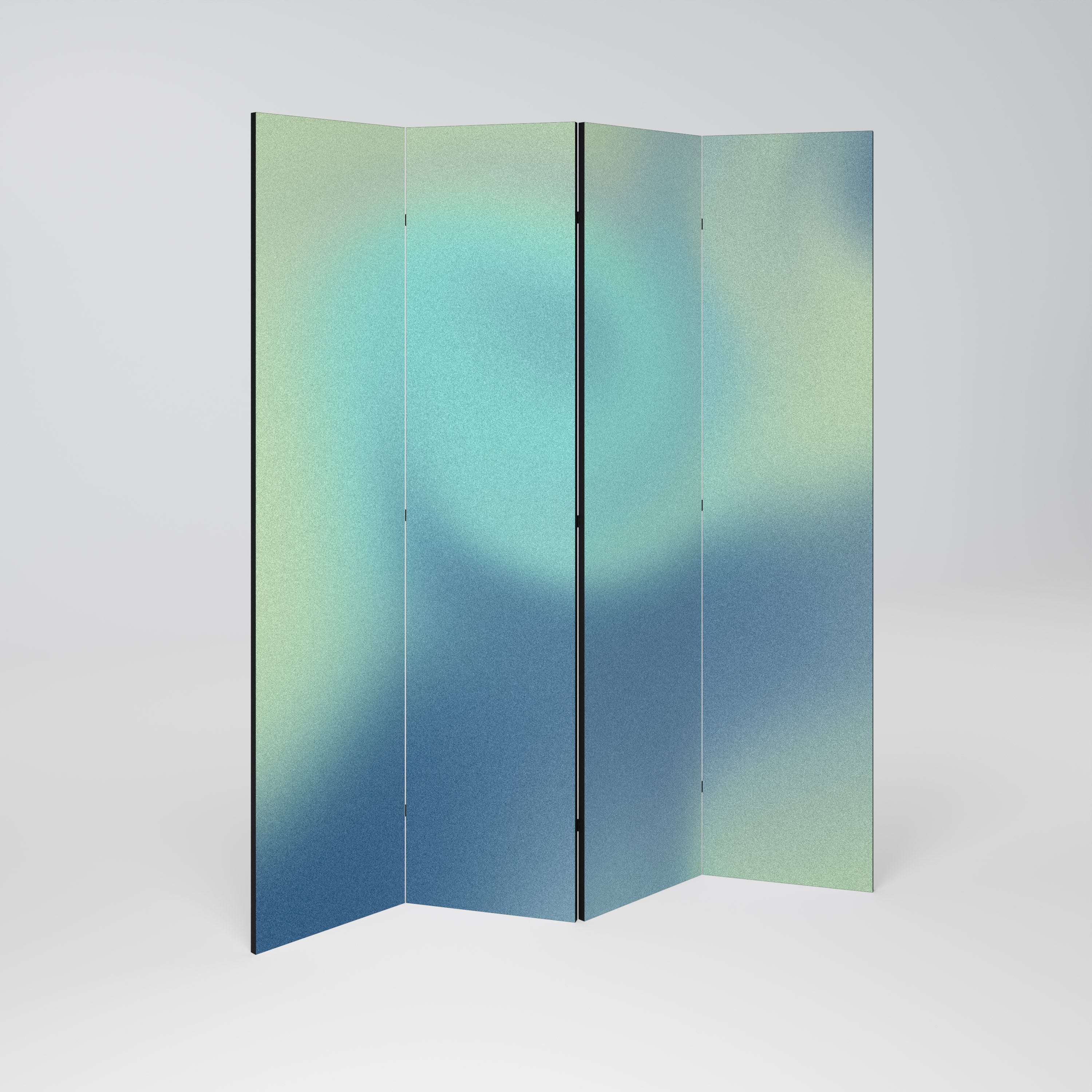 ETHEREAL SHADES UNVEILED Dekoracyjny parawan 4-skrzydłowy