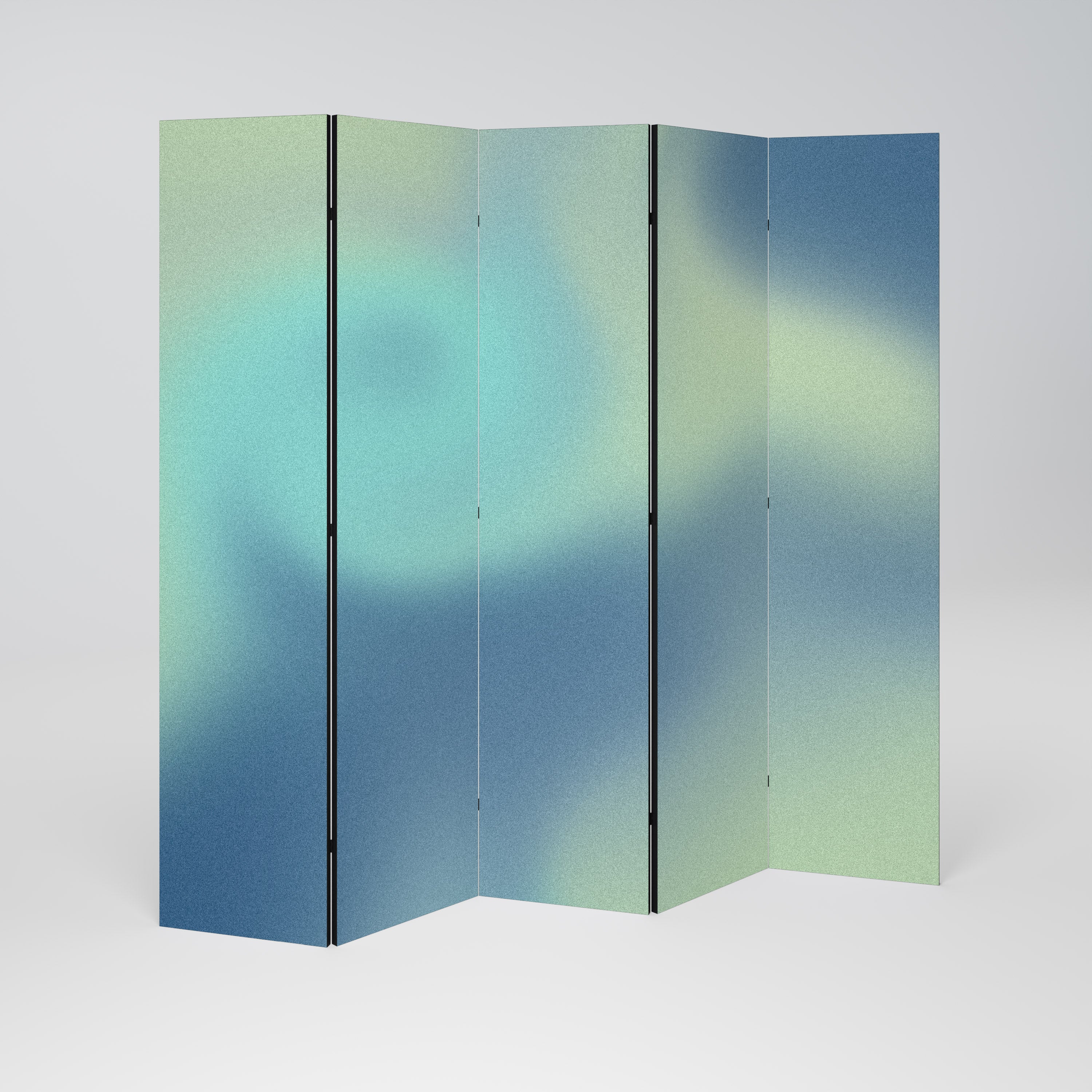 ETHEREAL SHADES UNVEILED Dekoracyjny parawan 5-skrzydłowy