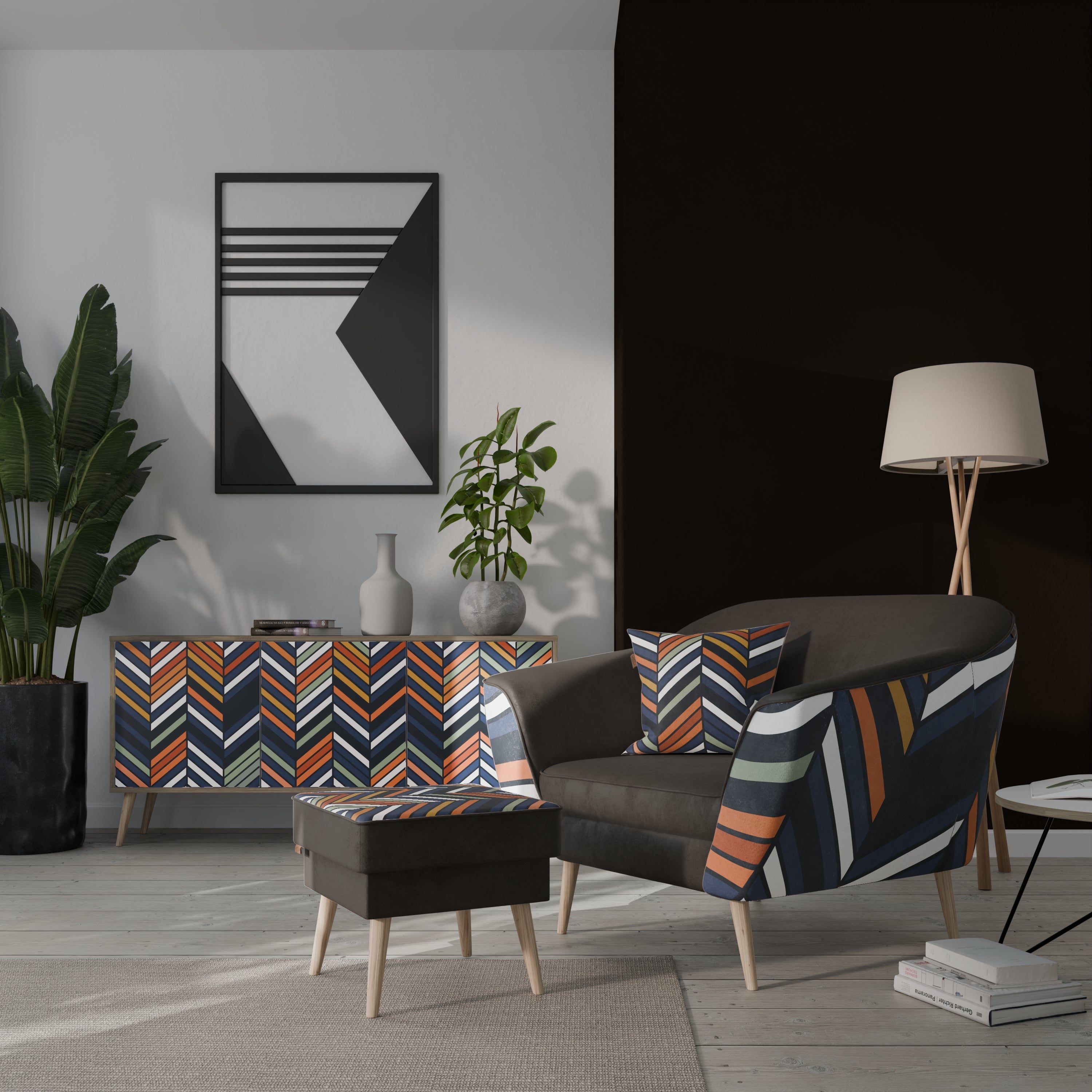 VIBRANT PATCHWORK Fotel AURORA