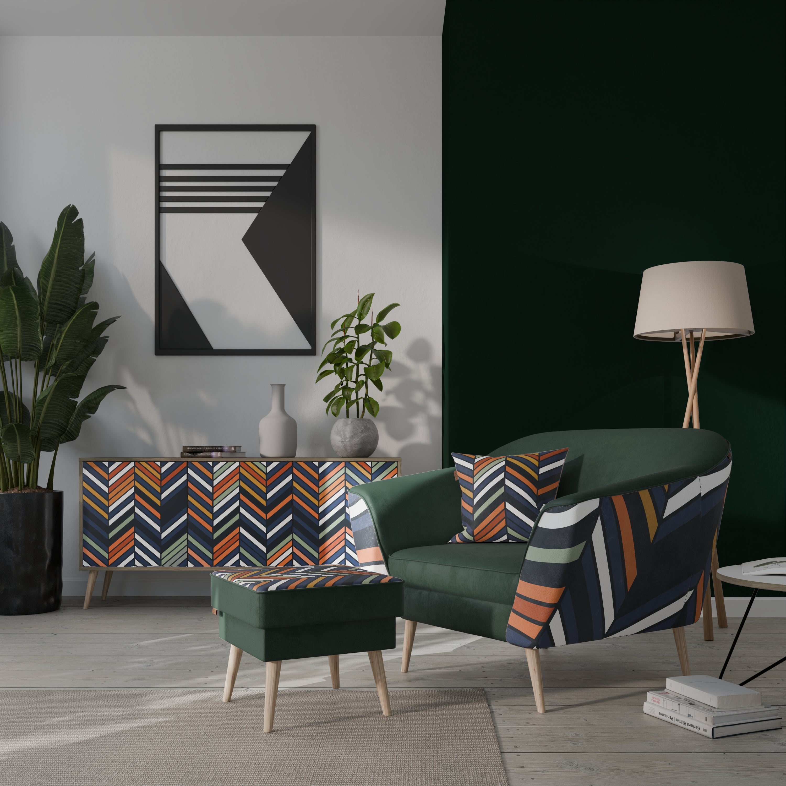 VIBRANT PATCHWORK Fotel AURORA