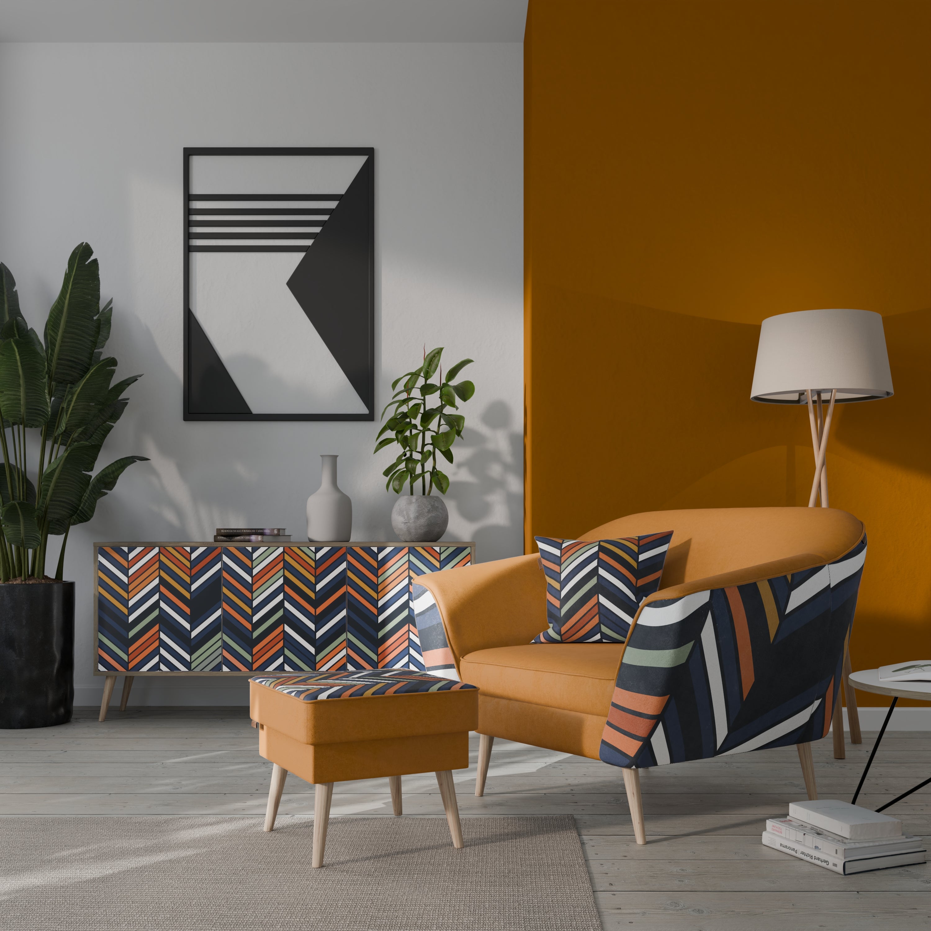 VIBRANT PATCHWORK Fotel AURORA