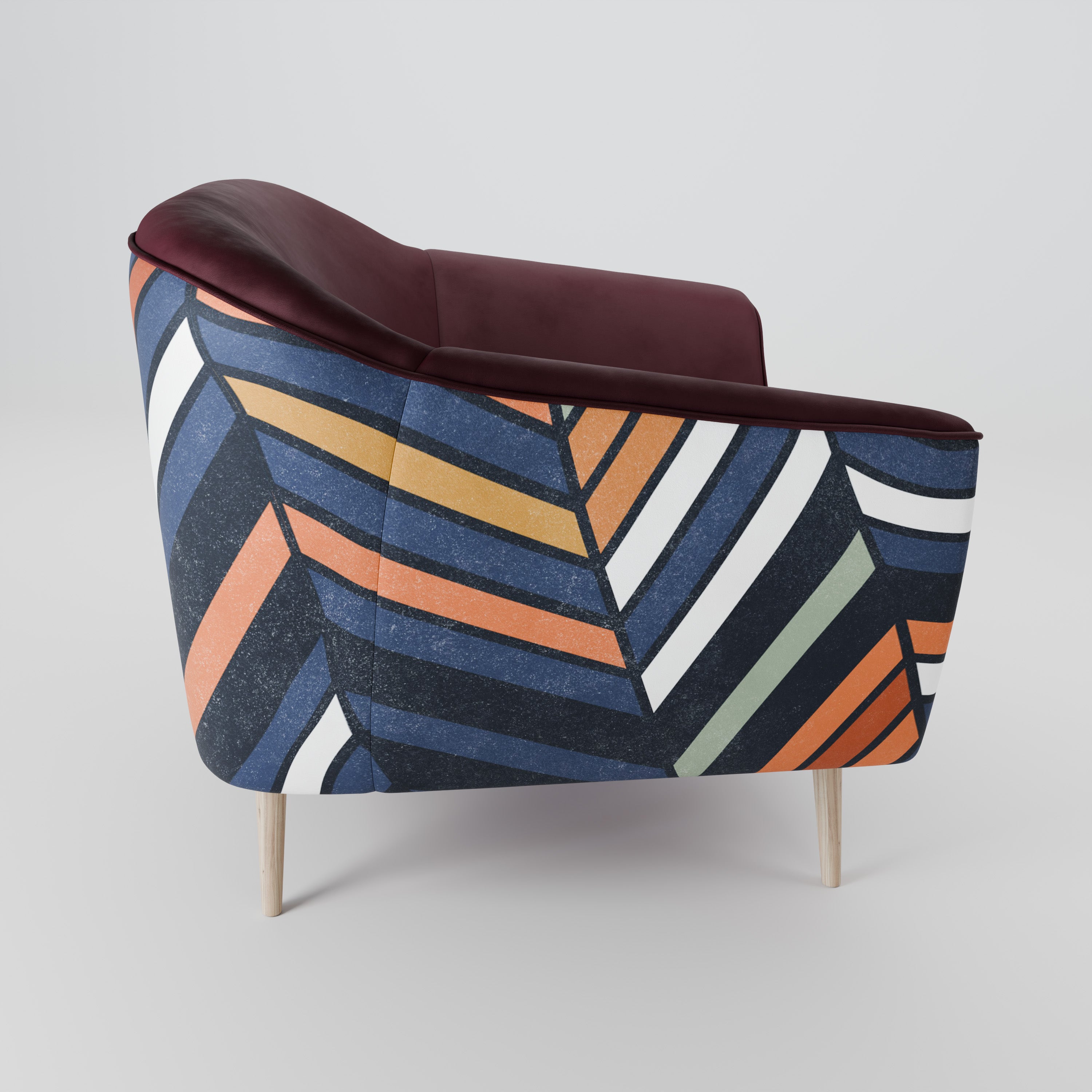 VIBRANT PATCHWORK Fotel AURORA