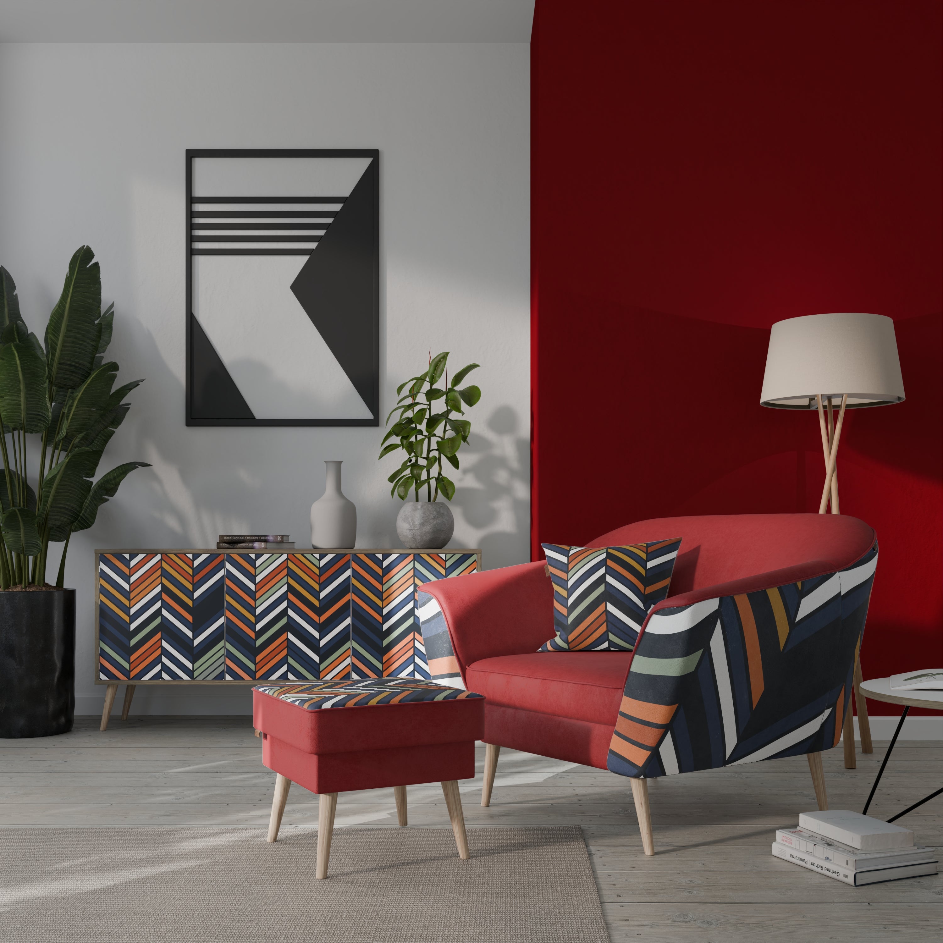 VIBRANT PATCHWORK Fotel AURORA