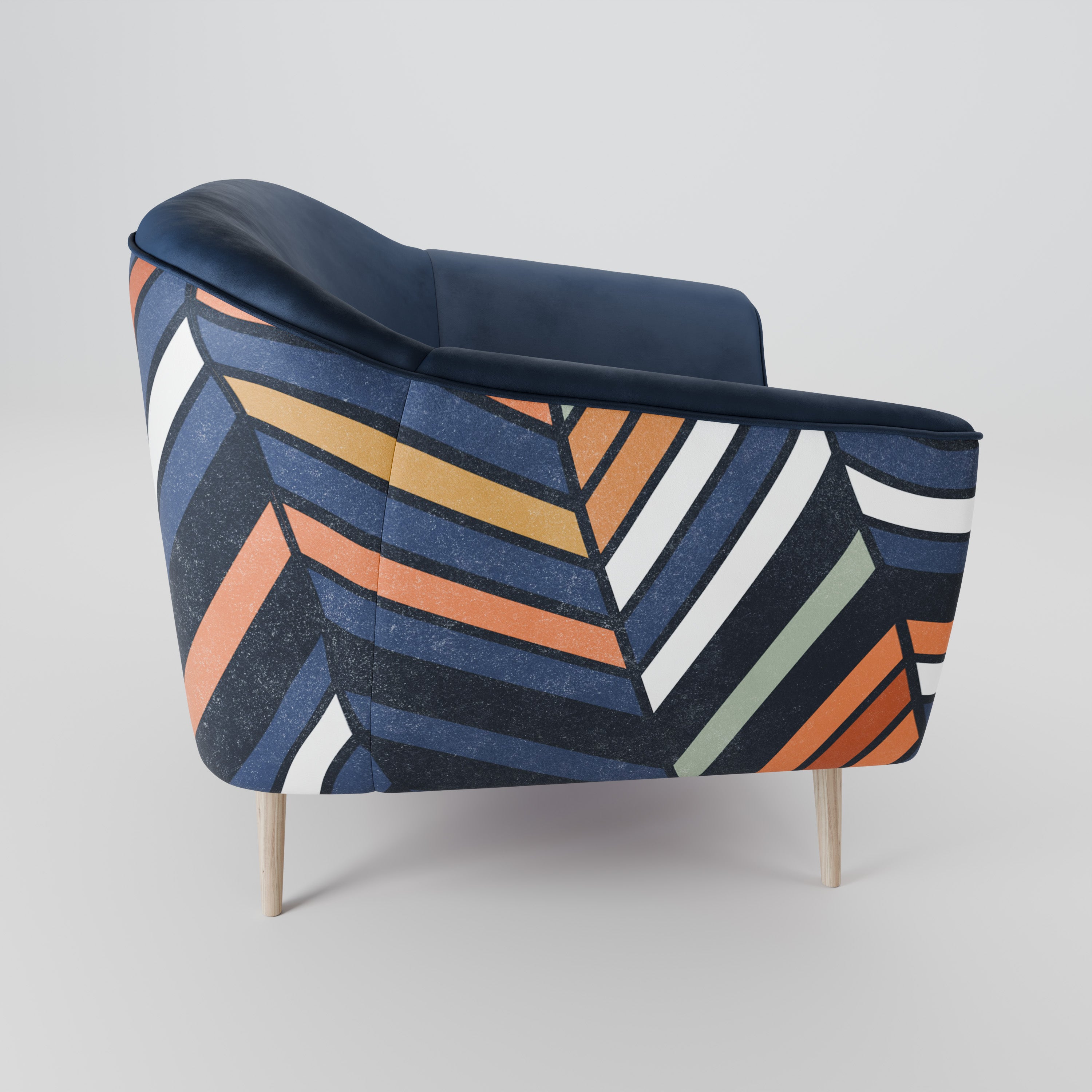 VIBRANT PATCHWORK Fotel AURORA