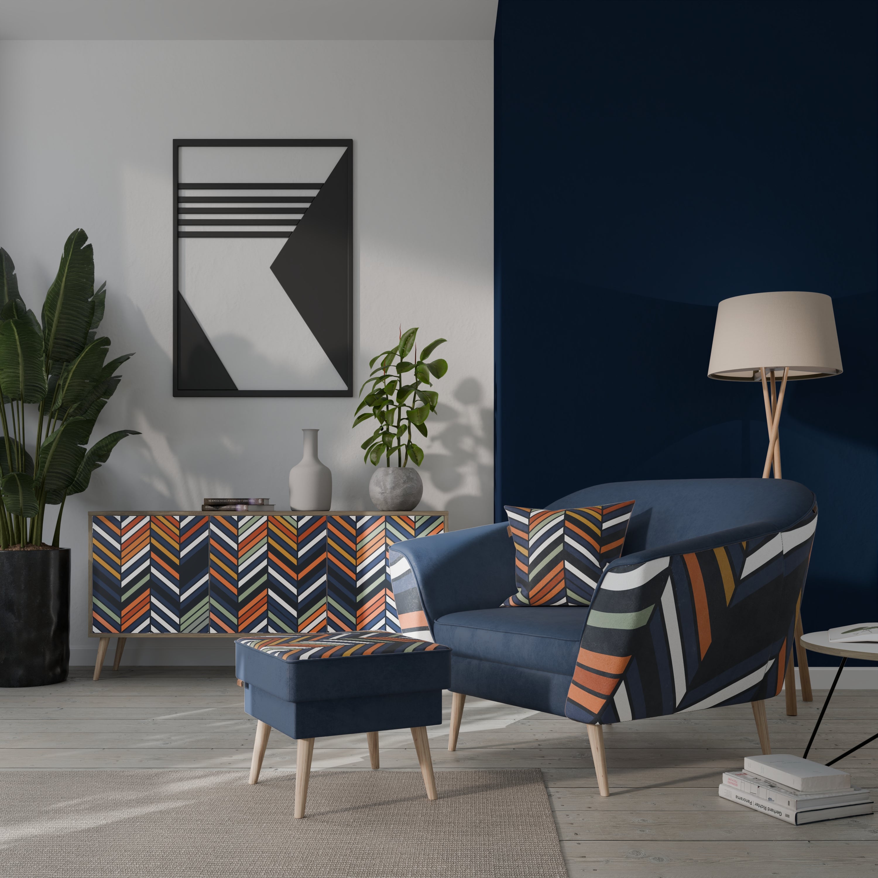 VIBRANT PATCHWORK Fotel AURORA