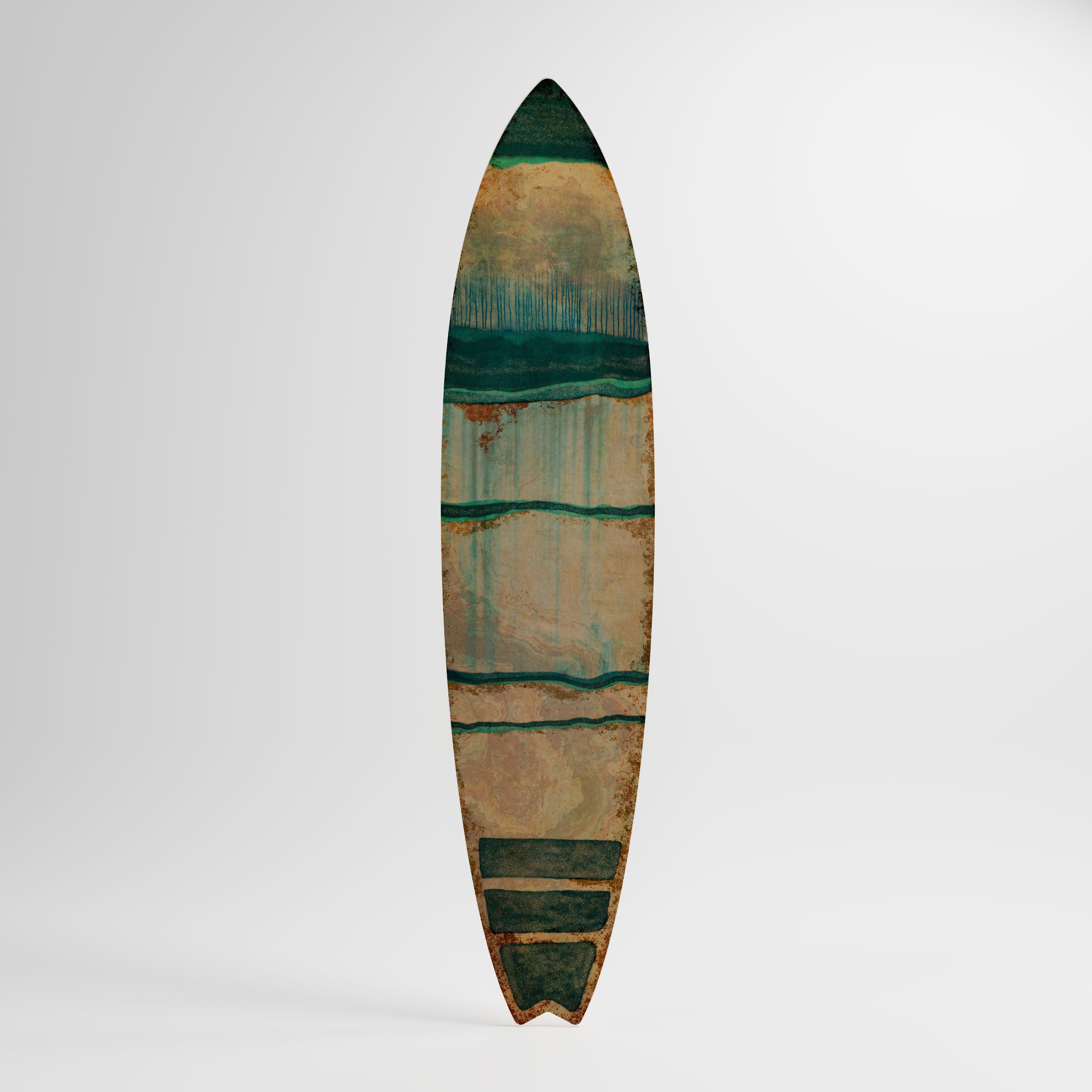 EMERALD MELANCHOLY Dekoracyjna deska surfingowa
