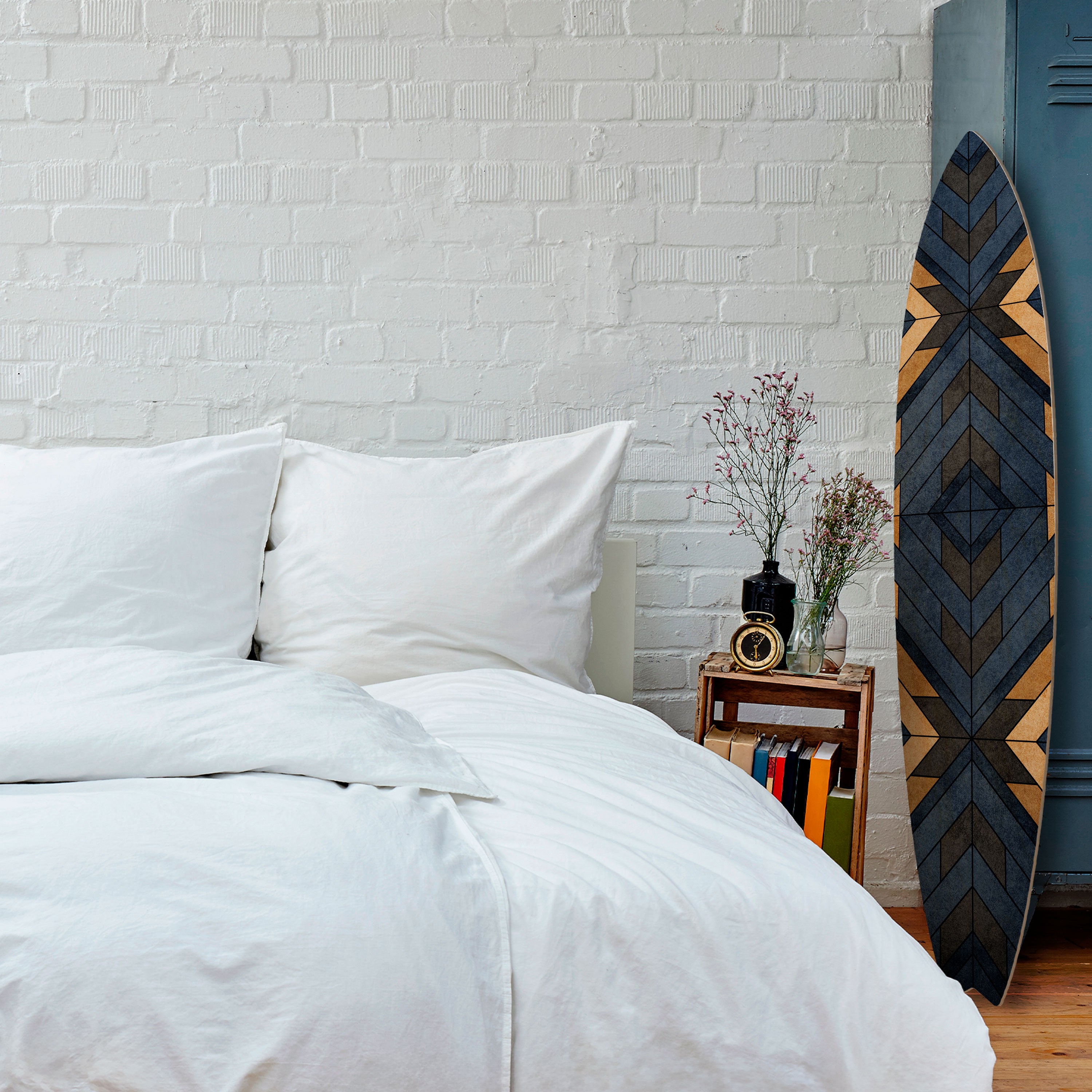 CRAFTY GEOMETRY Dekoracyjna deska surfingowa