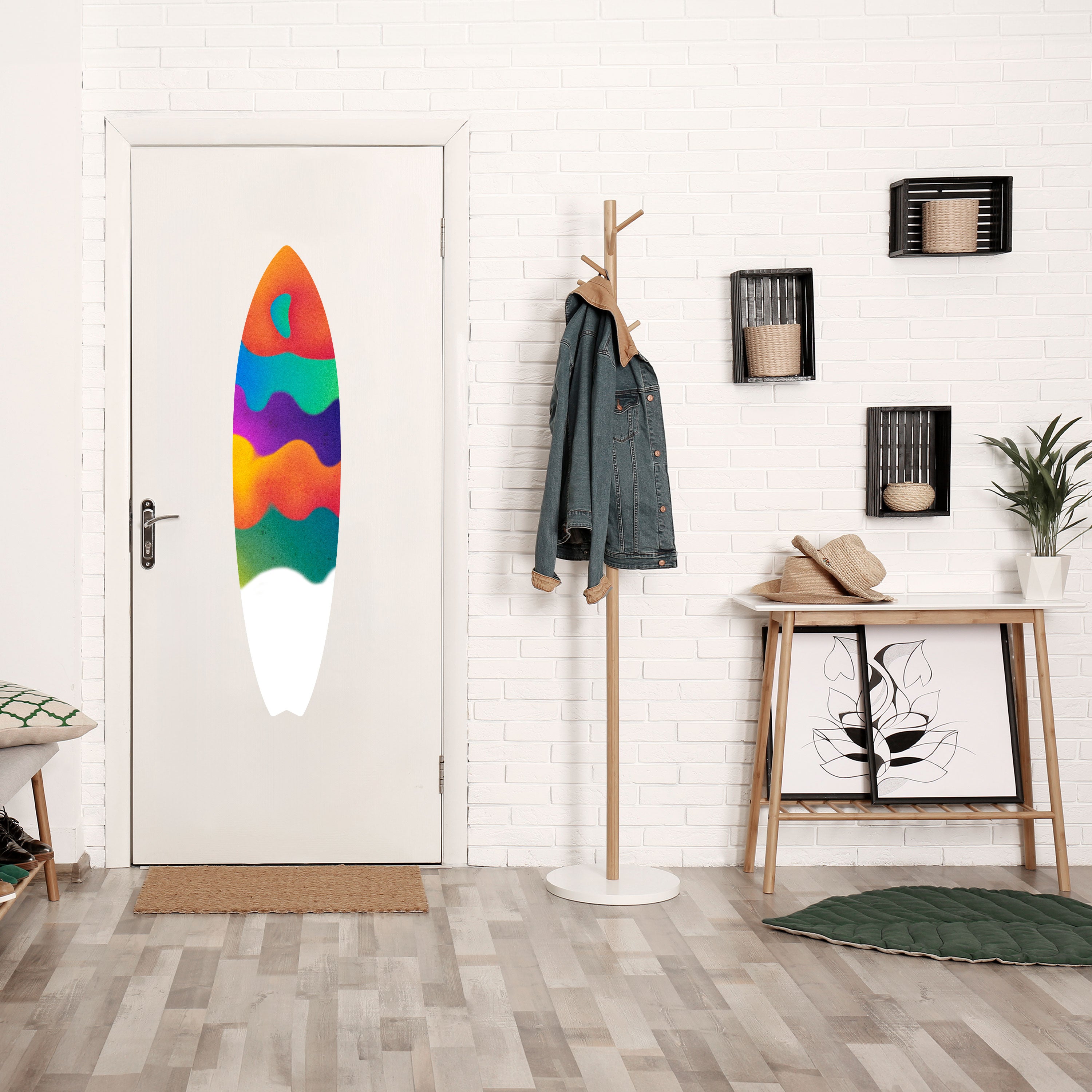 BRIGHT ESSENCE Naklejka - deska surfingowa