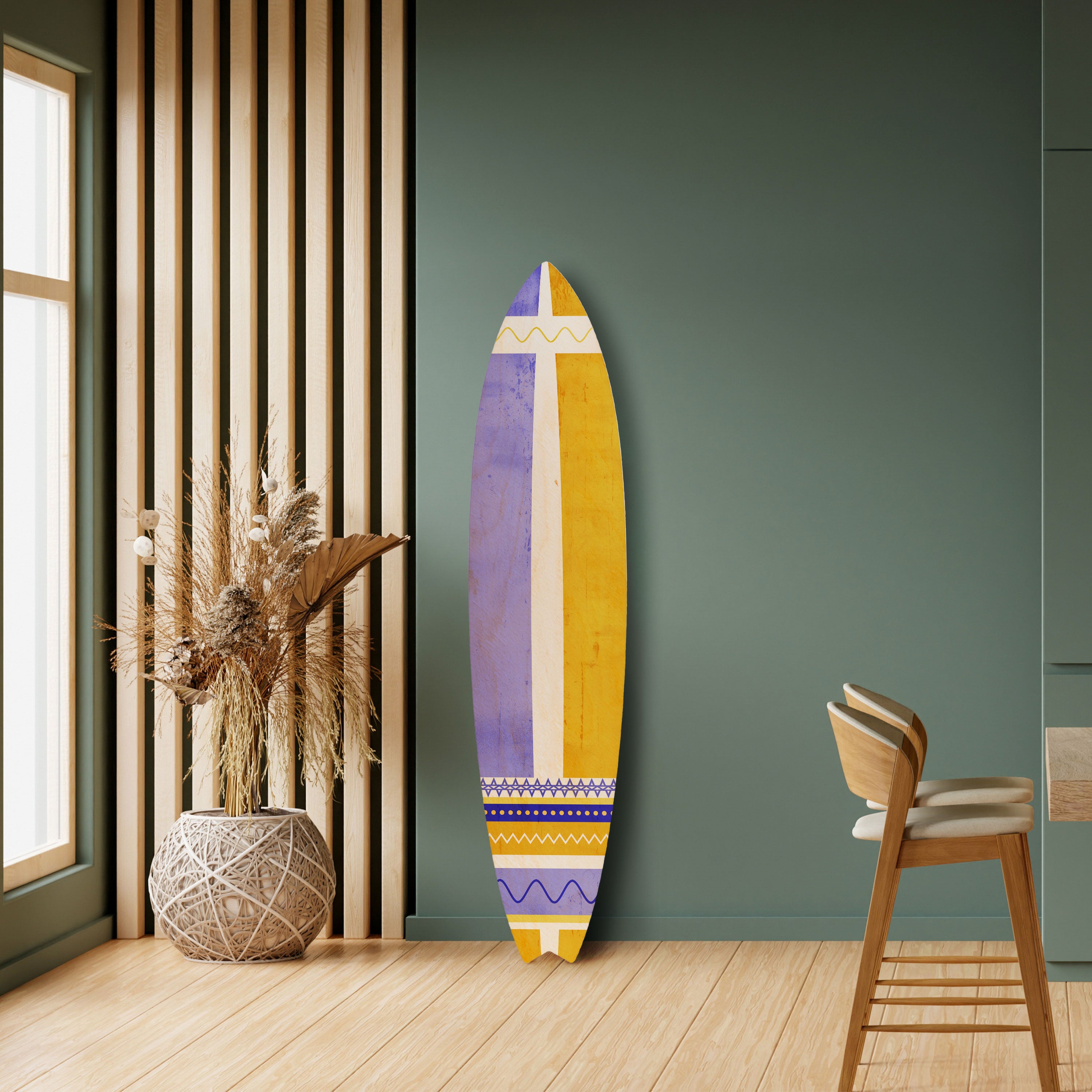 TROPICAL DREAM SHAPE Dekoracyjna deska surfingowa