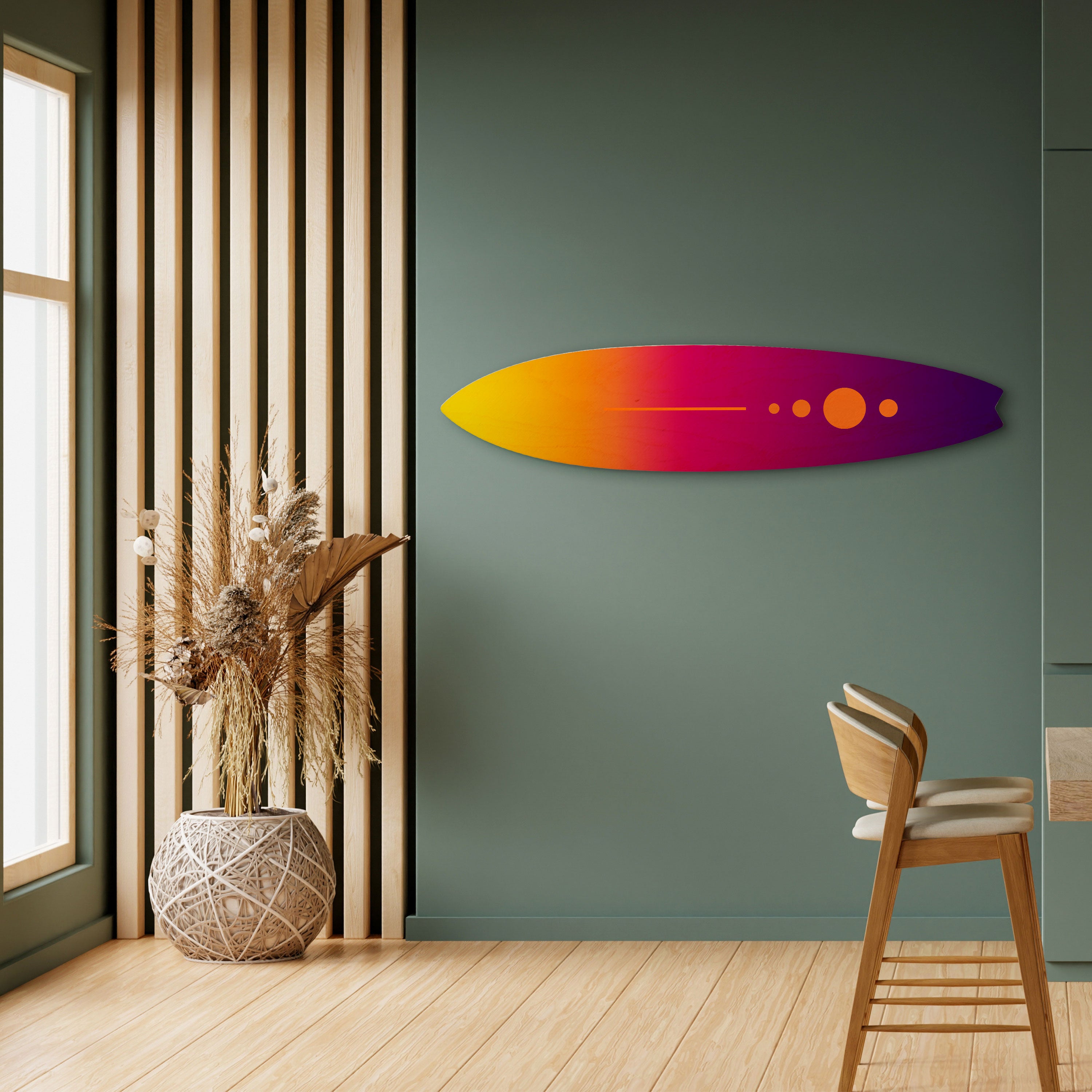 HEAVENLY BLOOM Dekoracyjna deska surfingowa