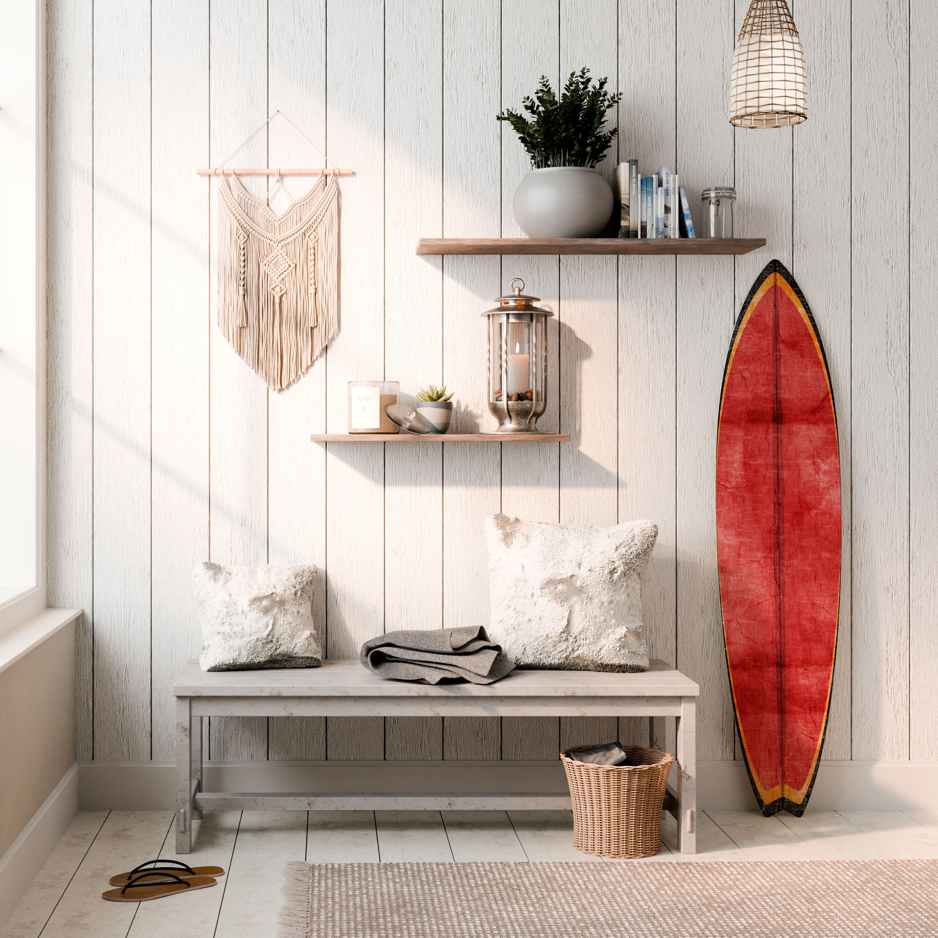SCARLET EDGE Dekoracyjna deska surfingowa