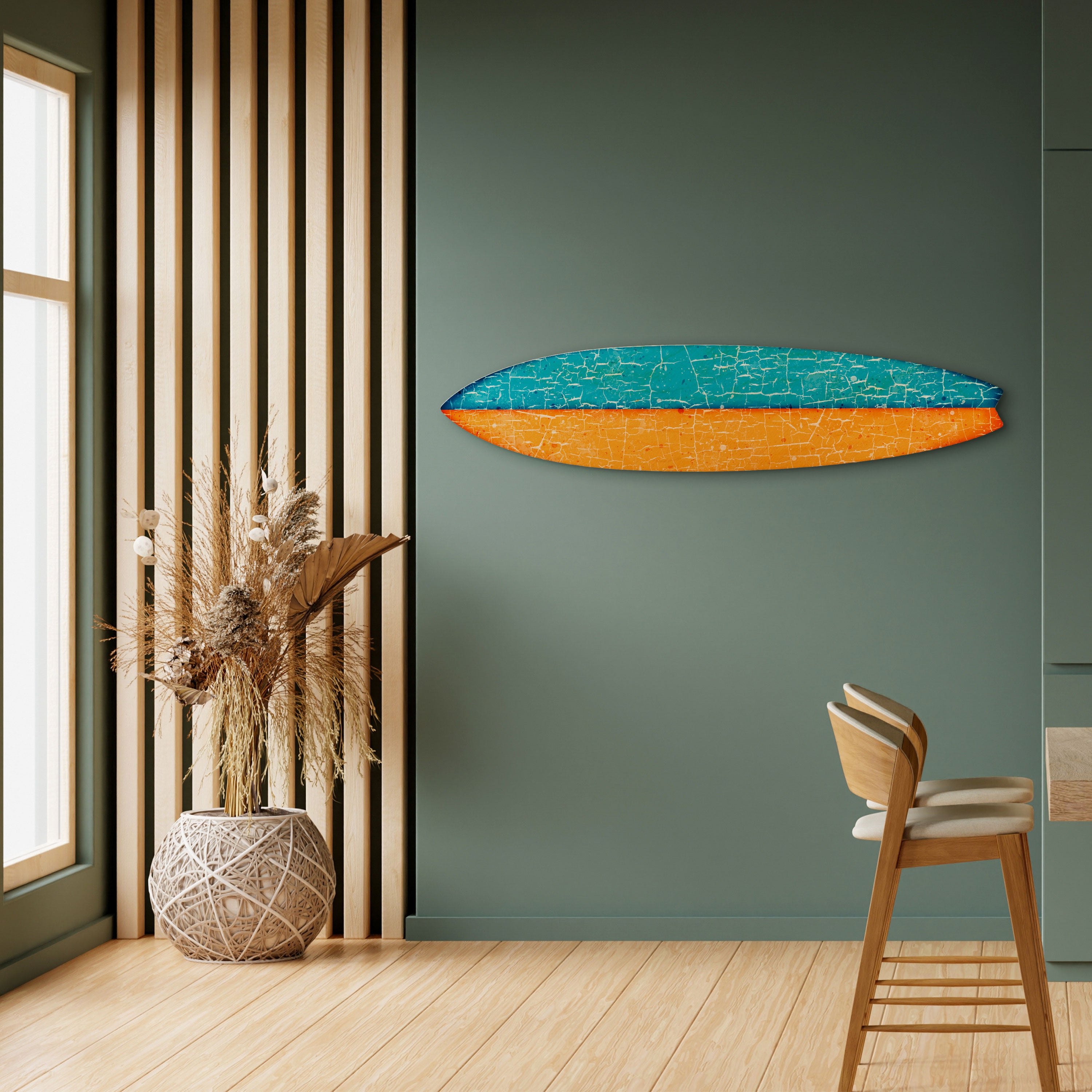 RUSTIC SHORE Dekoracyjna deska surfingowa