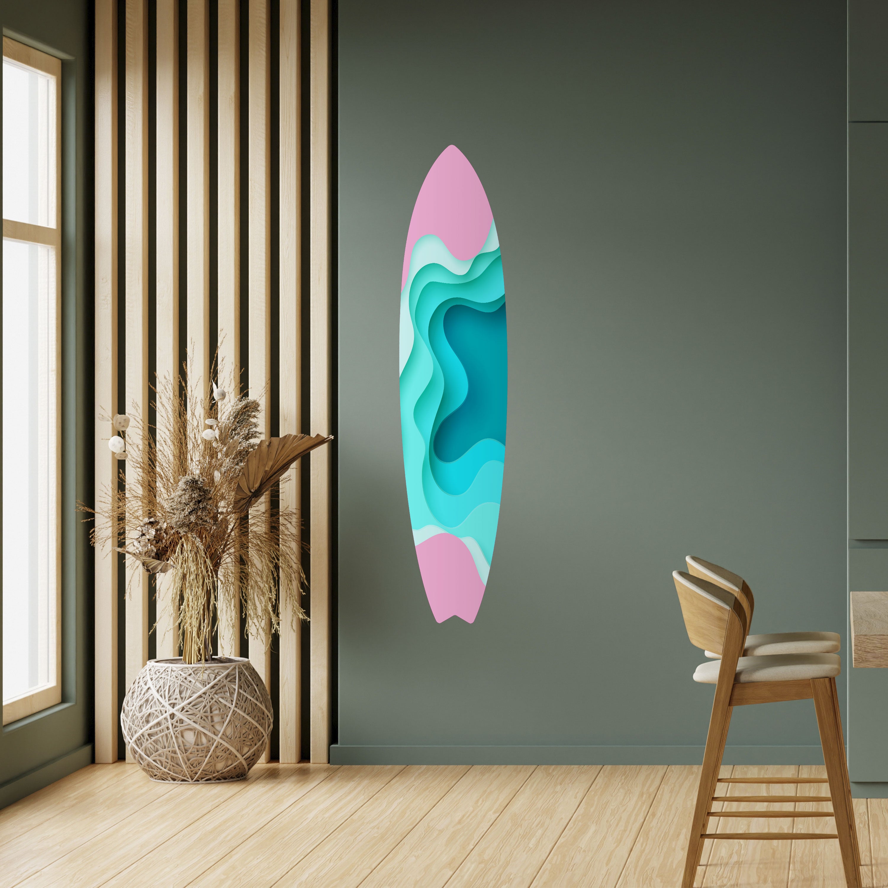 CYANIC ABYSS Naklejka - deska surfingowa