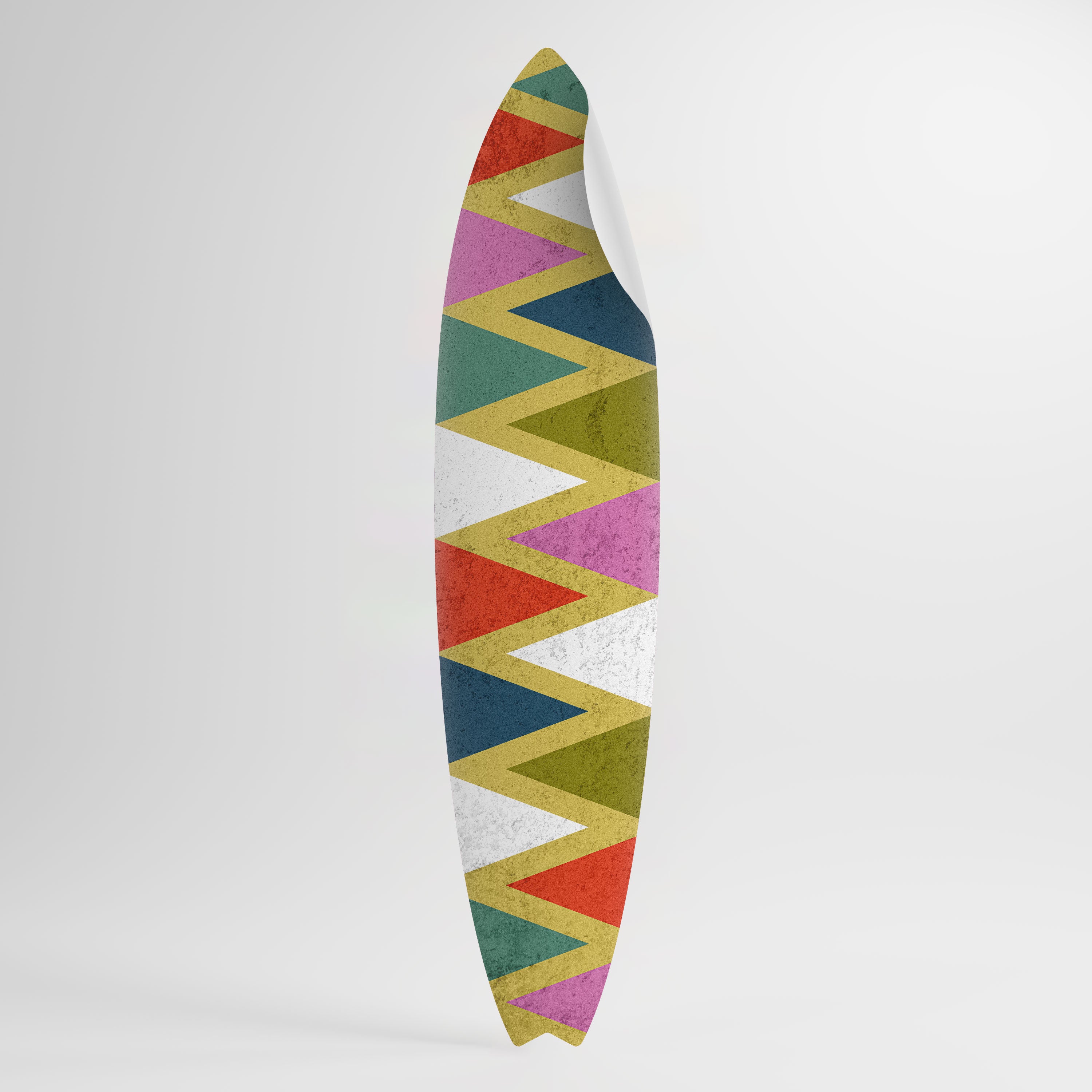 COLORFUL TRIANGLES Naklejka - deska surfingowa