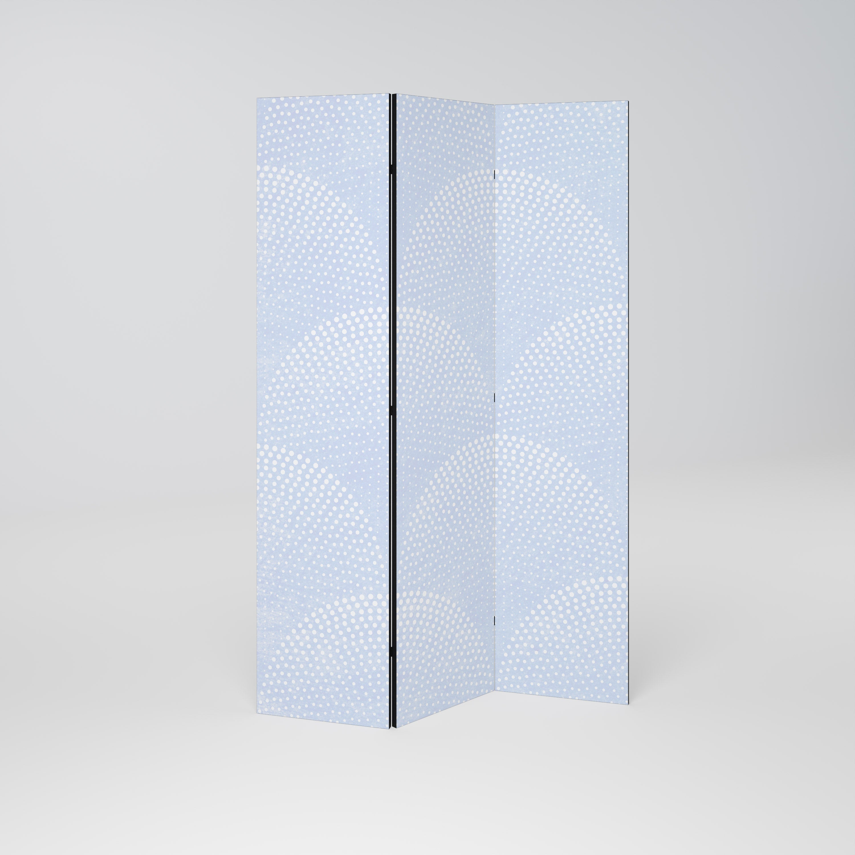 HARMONIOUS CURVES DISPLAY Dekoracyjny parawan 3-skrzydłowy