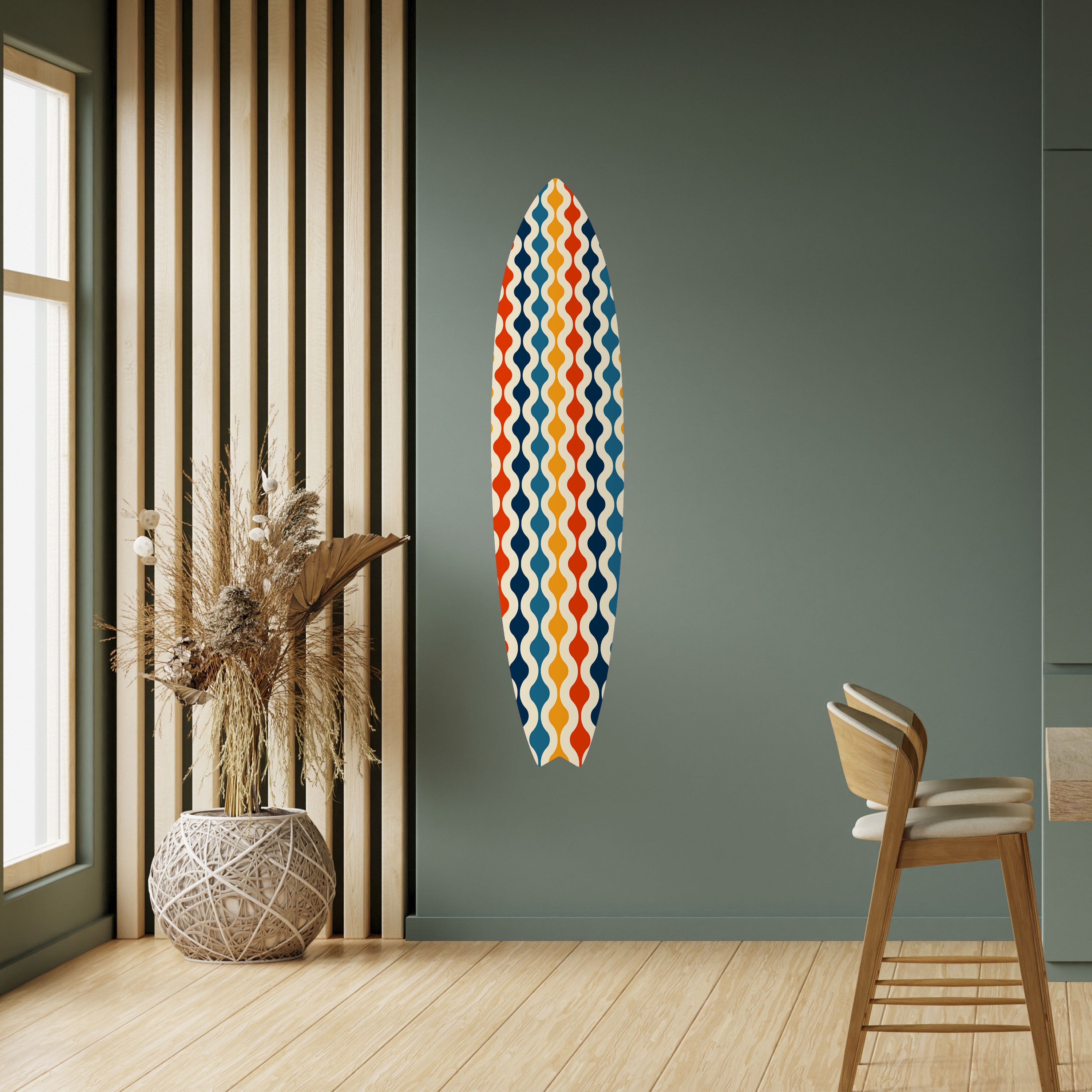 COLORFUL NOSTALGIA Naklejka - deska surfingowa