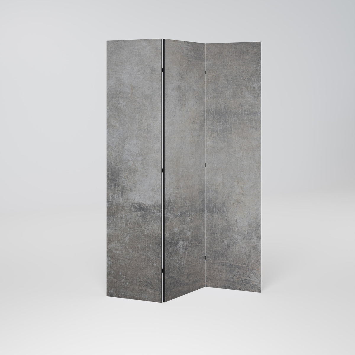 CONCRETE WALL Dekoracyjny parawan 3-skrzydłowy