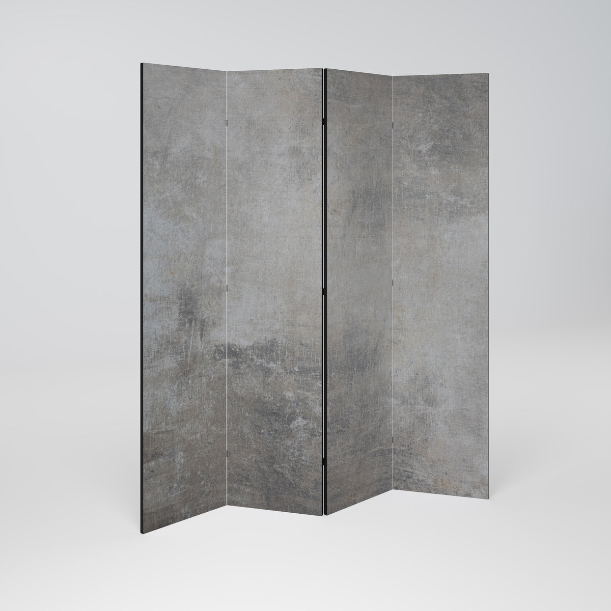 CONCRETE WALL Dekoracyjny parawan 4-skrzydłowy