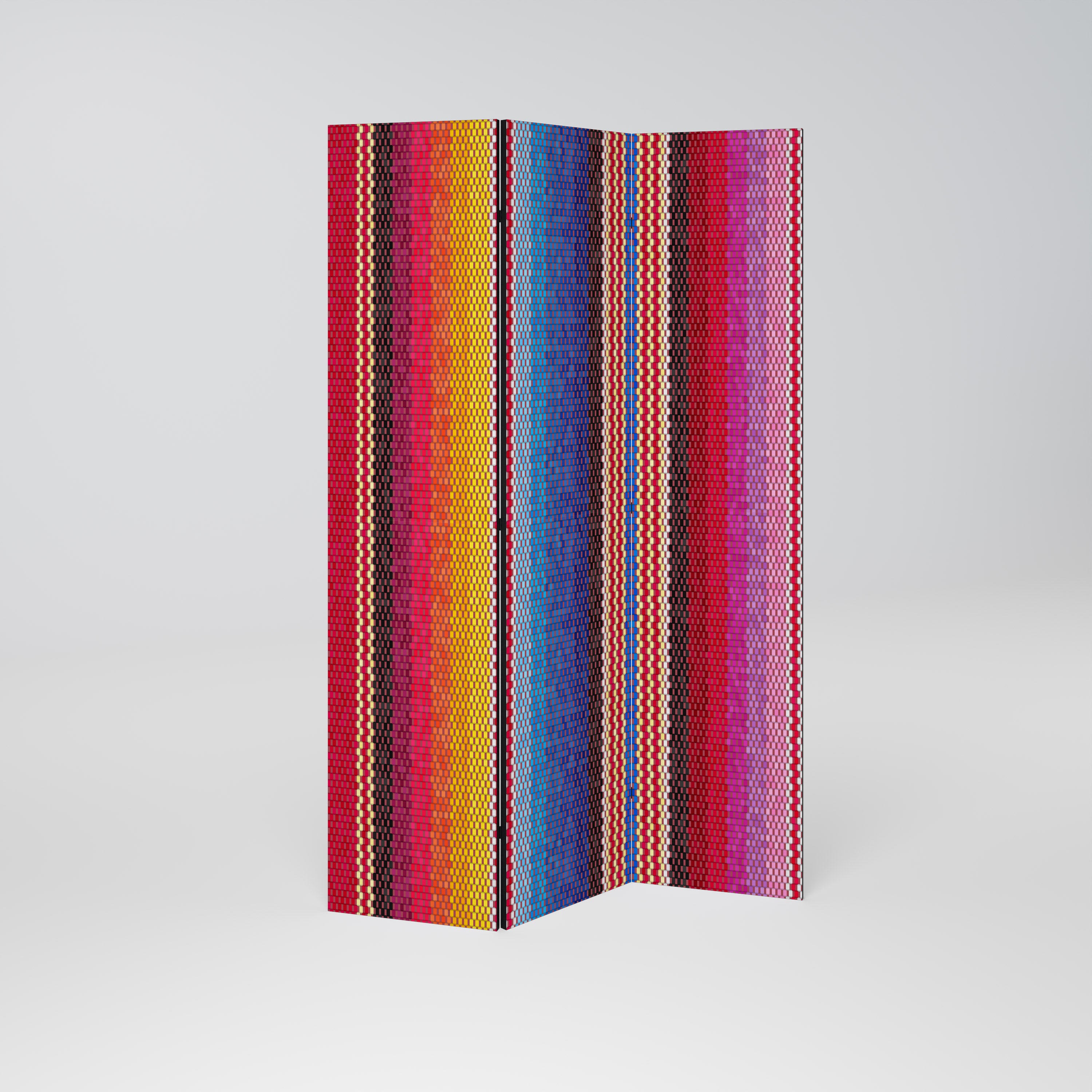 ETHNIC MEXICAN Dekoracyjny parawan 3-skrzydłowy