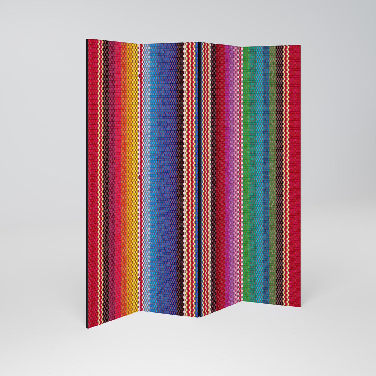 ETHNIC MEXICAN Dekoracyjny parawan 4-skrzydłowy
