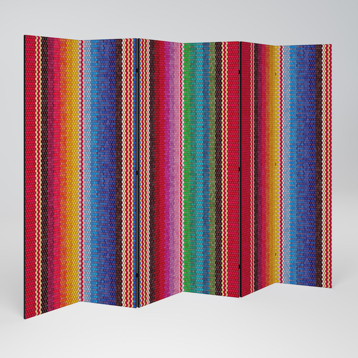 ETHNIC MEXICAN Dekoracyjny parawan 6-skrzydłowy