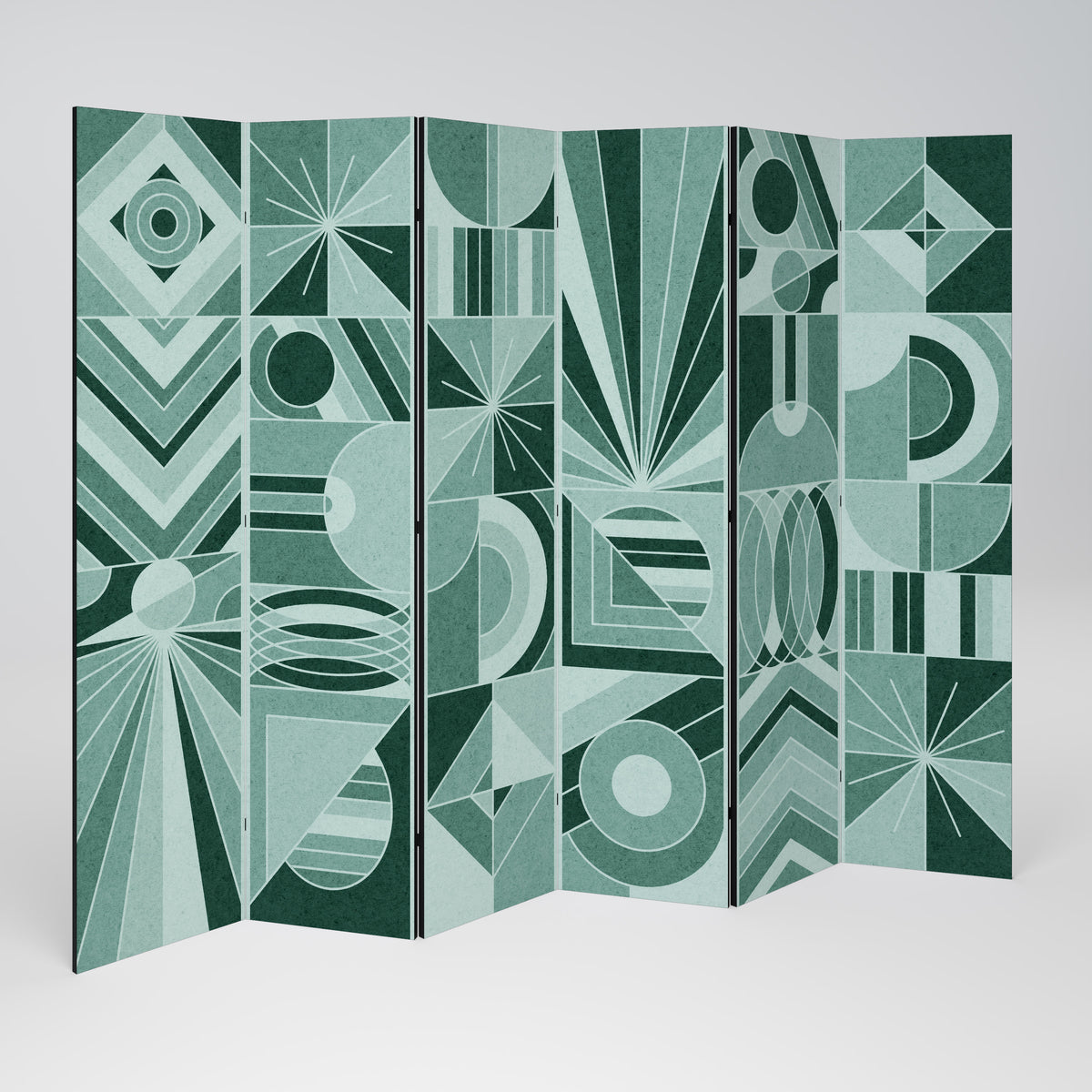 HARMONIC GRID Dekoracyjny parawan 6-skrzydłowy