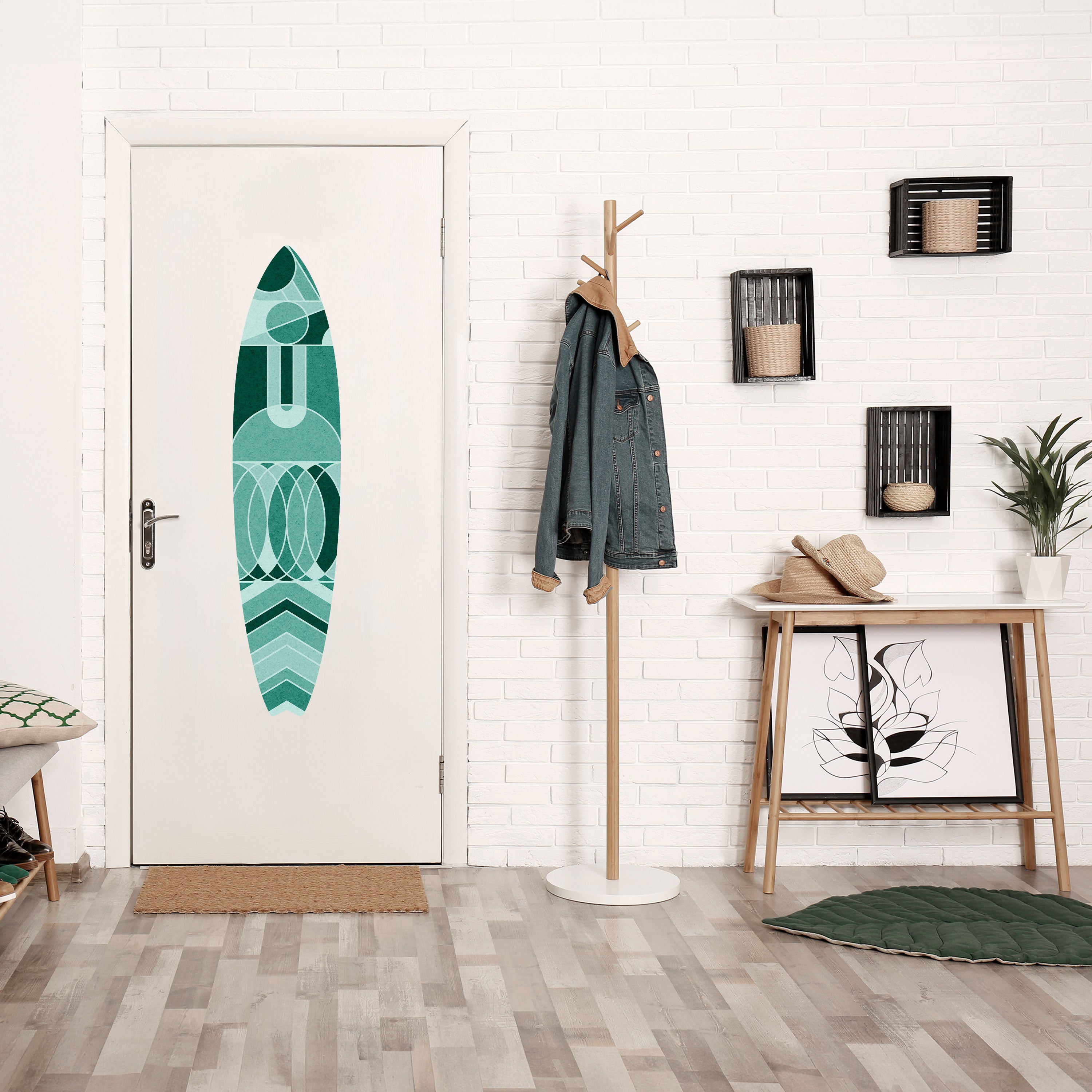 HARMONIC GRID Naklejka - deska surfingowa