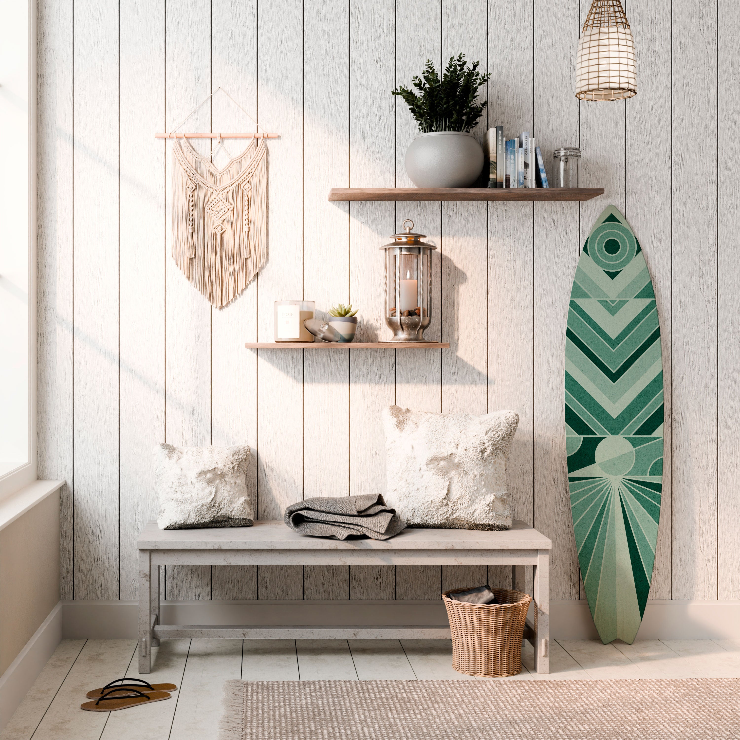 DYNAMIC GRID Dekoracyjna deska surfingowa
