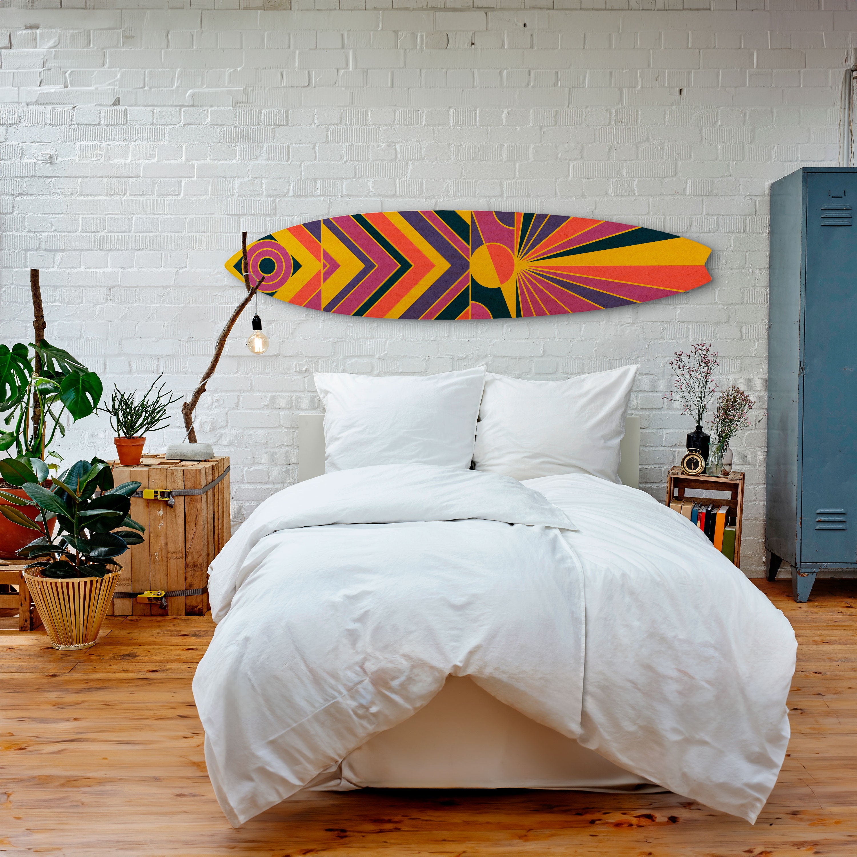 ECHO PATTERNS Dekoracyjna deska surfingowa