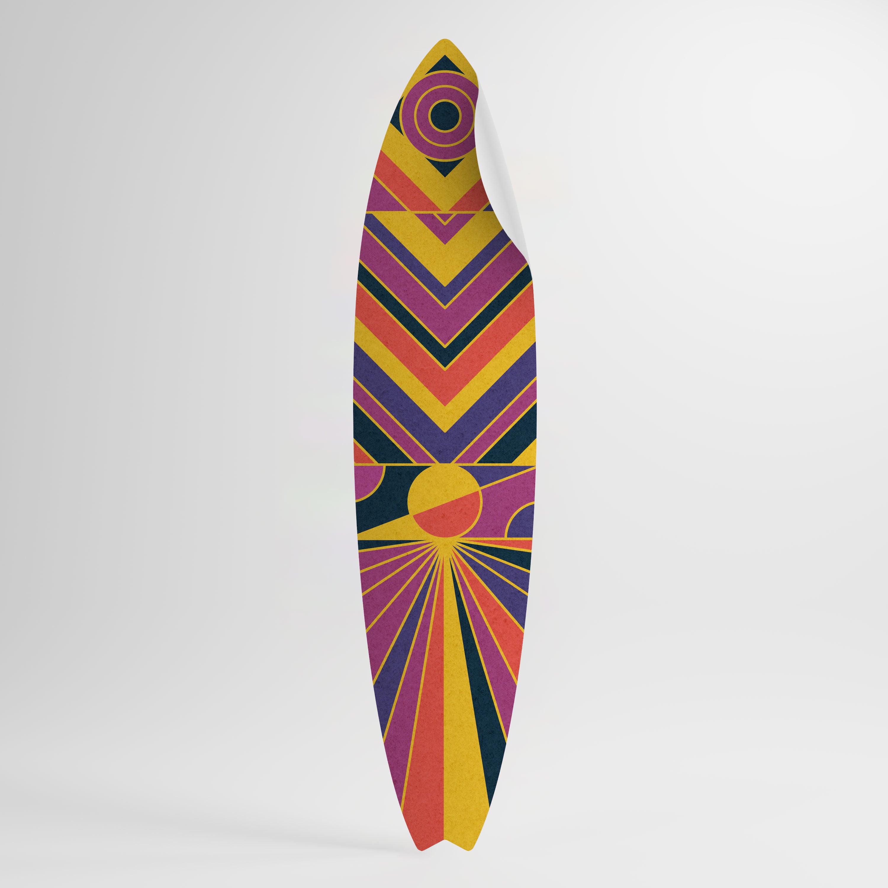 ECHO PATTERNS Naklejka - deska surfingowa