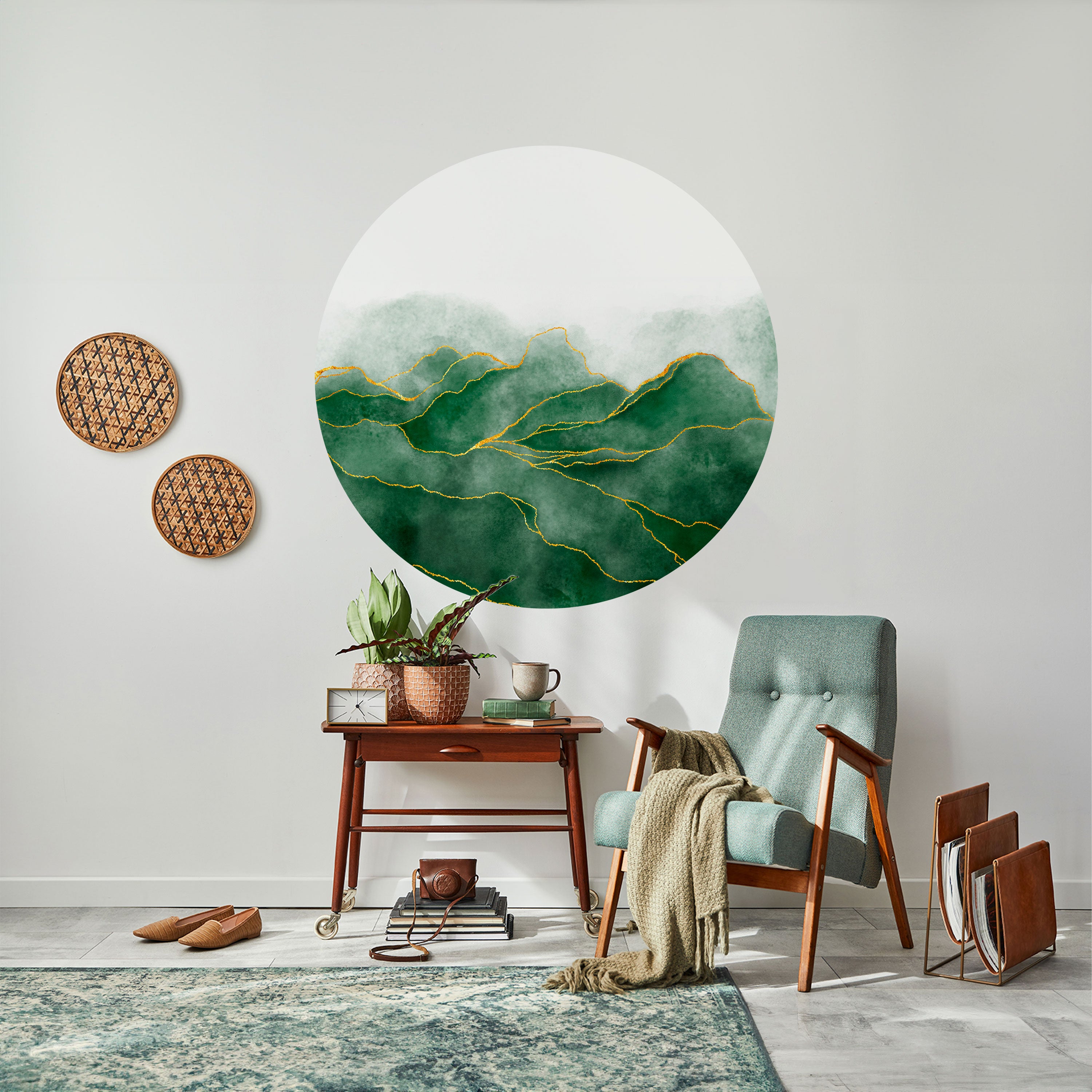 EXPENSIVE NATURE Naklejka okrągła