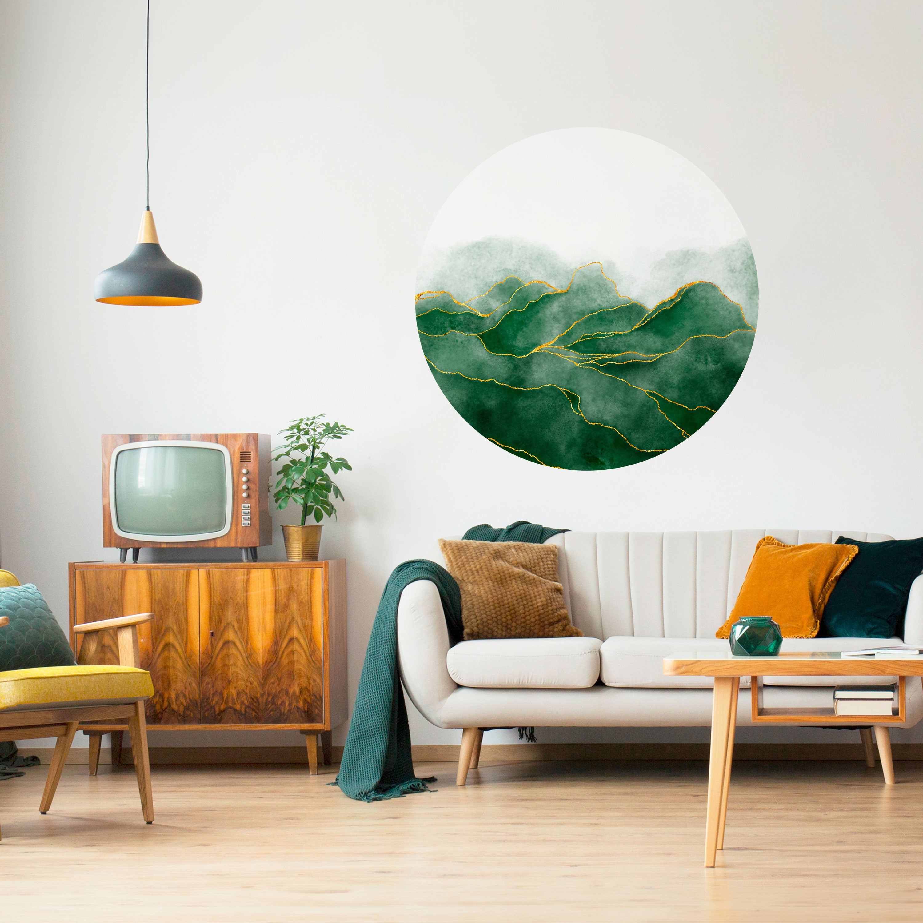 EXPENSIVE NATURE Naklejka okrągła