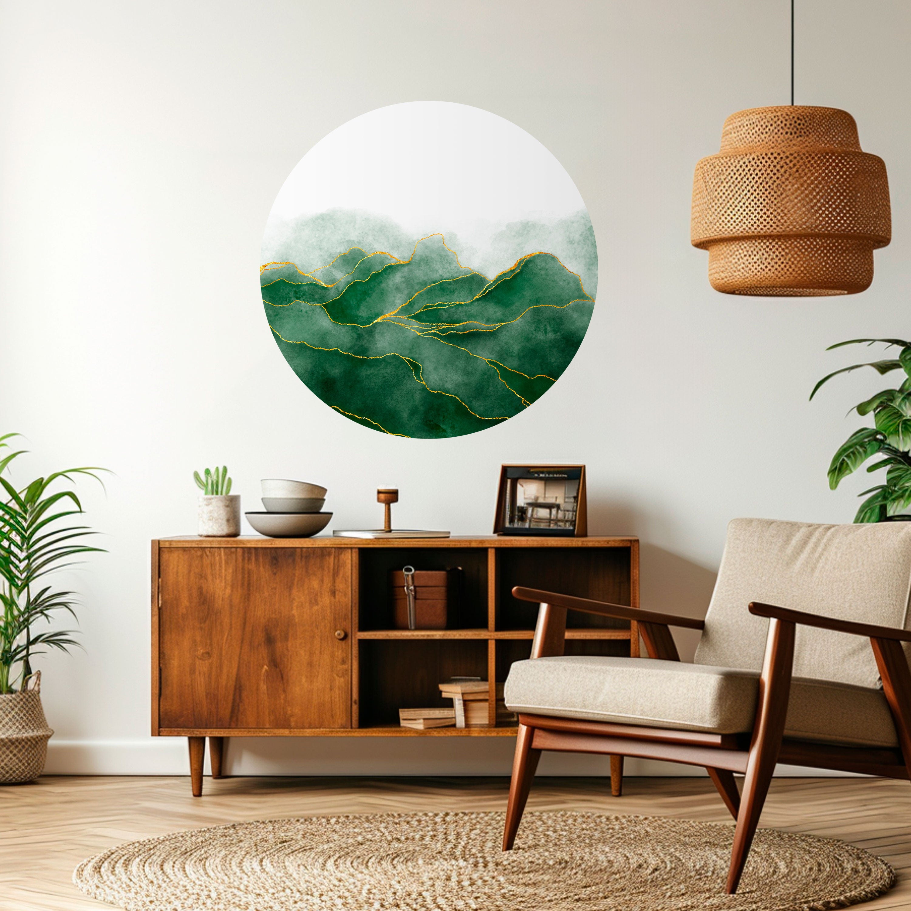 EXPENSIVE NATURE Naklejka okrągła