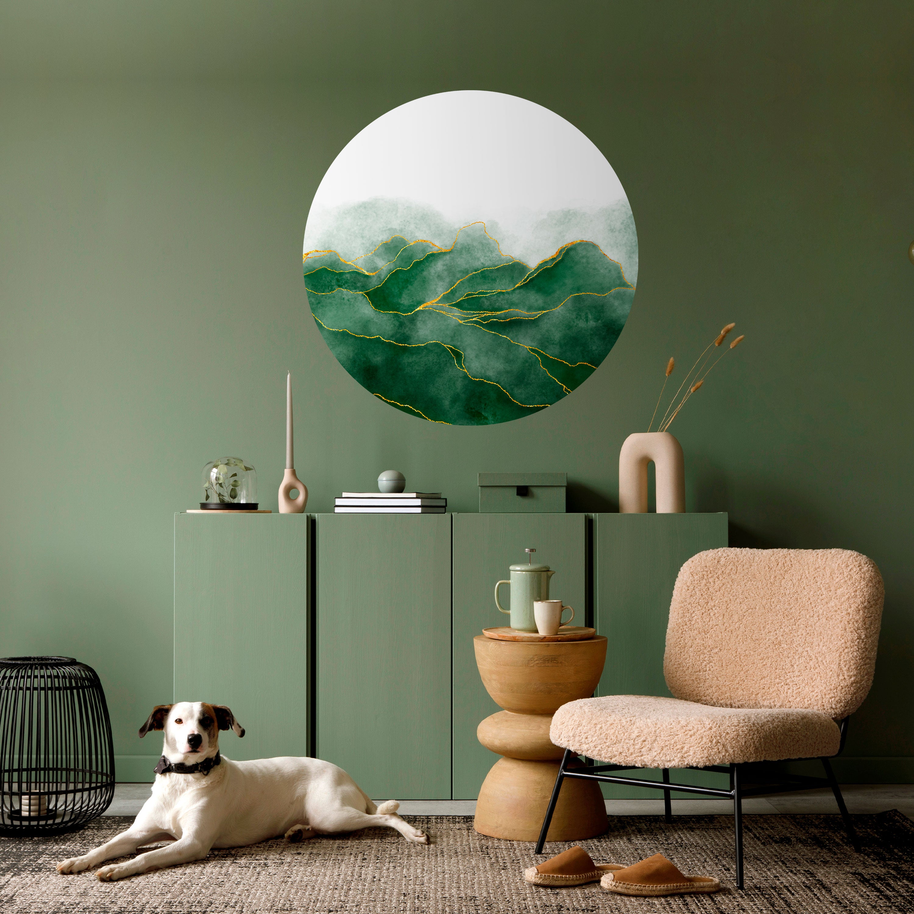 EXPENSIVE NATURE Naklejka okrągła