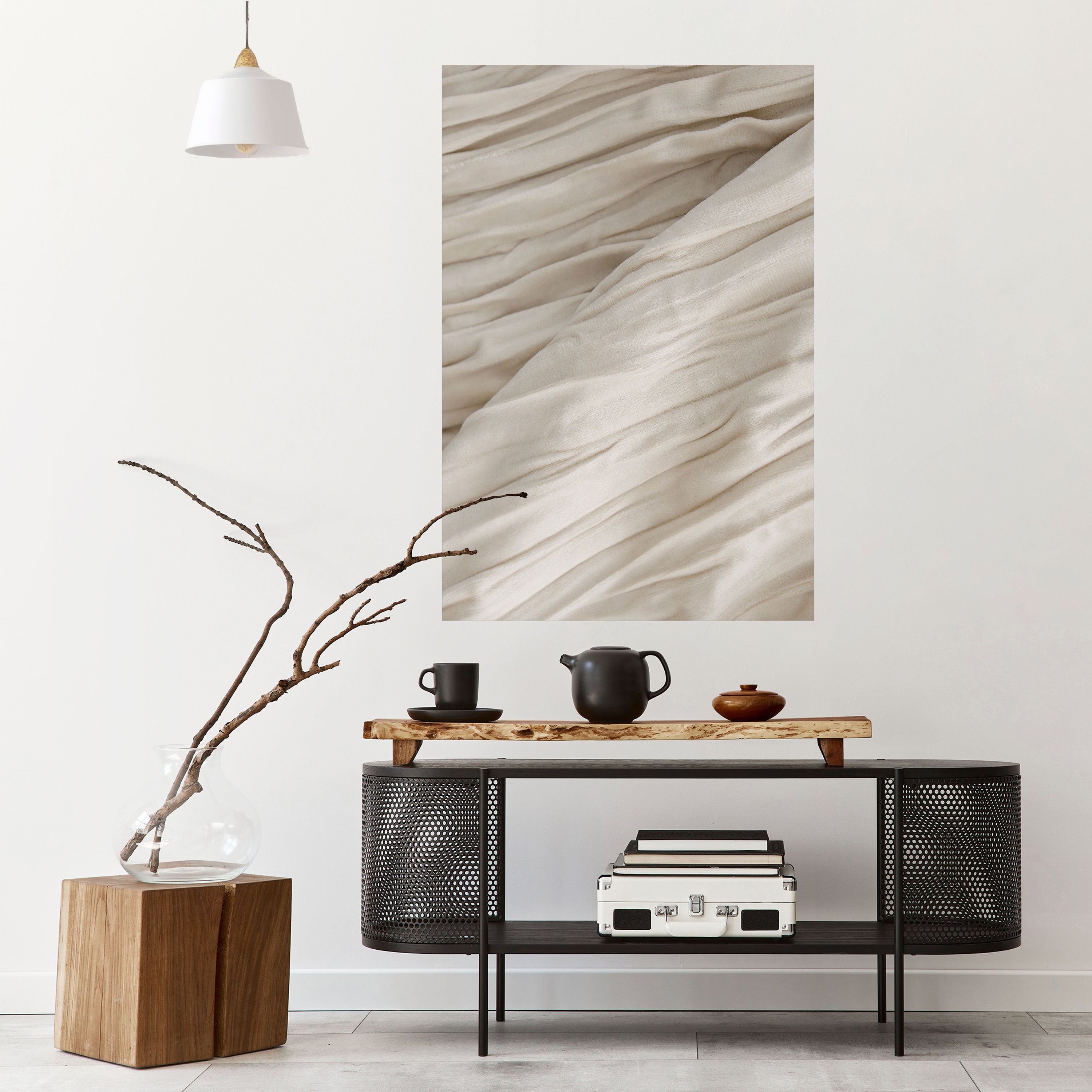 SERENE FOLDS Naklejka/Plakat pionowy