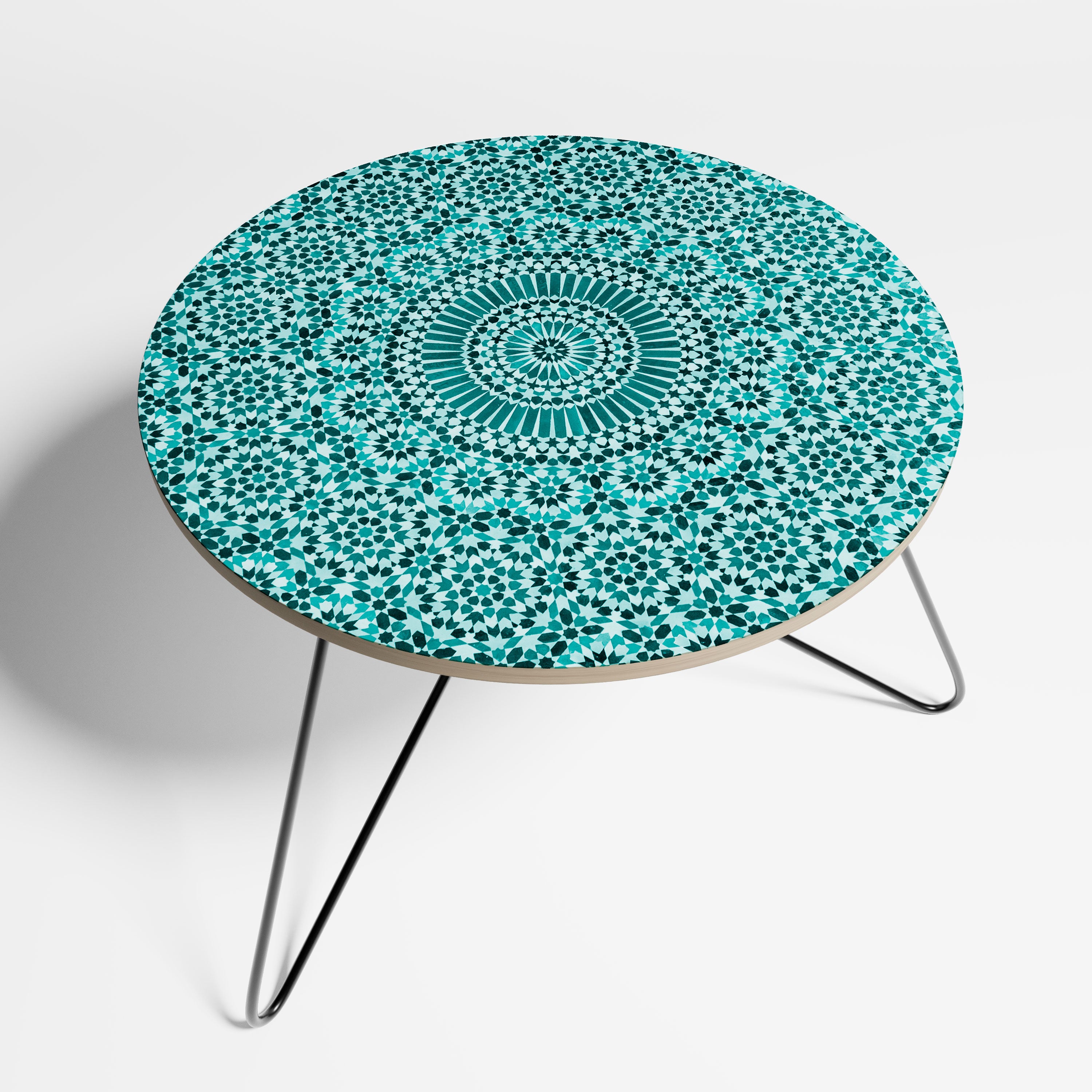 MOROCCAN TURQUOISE Stolik kawowy duży