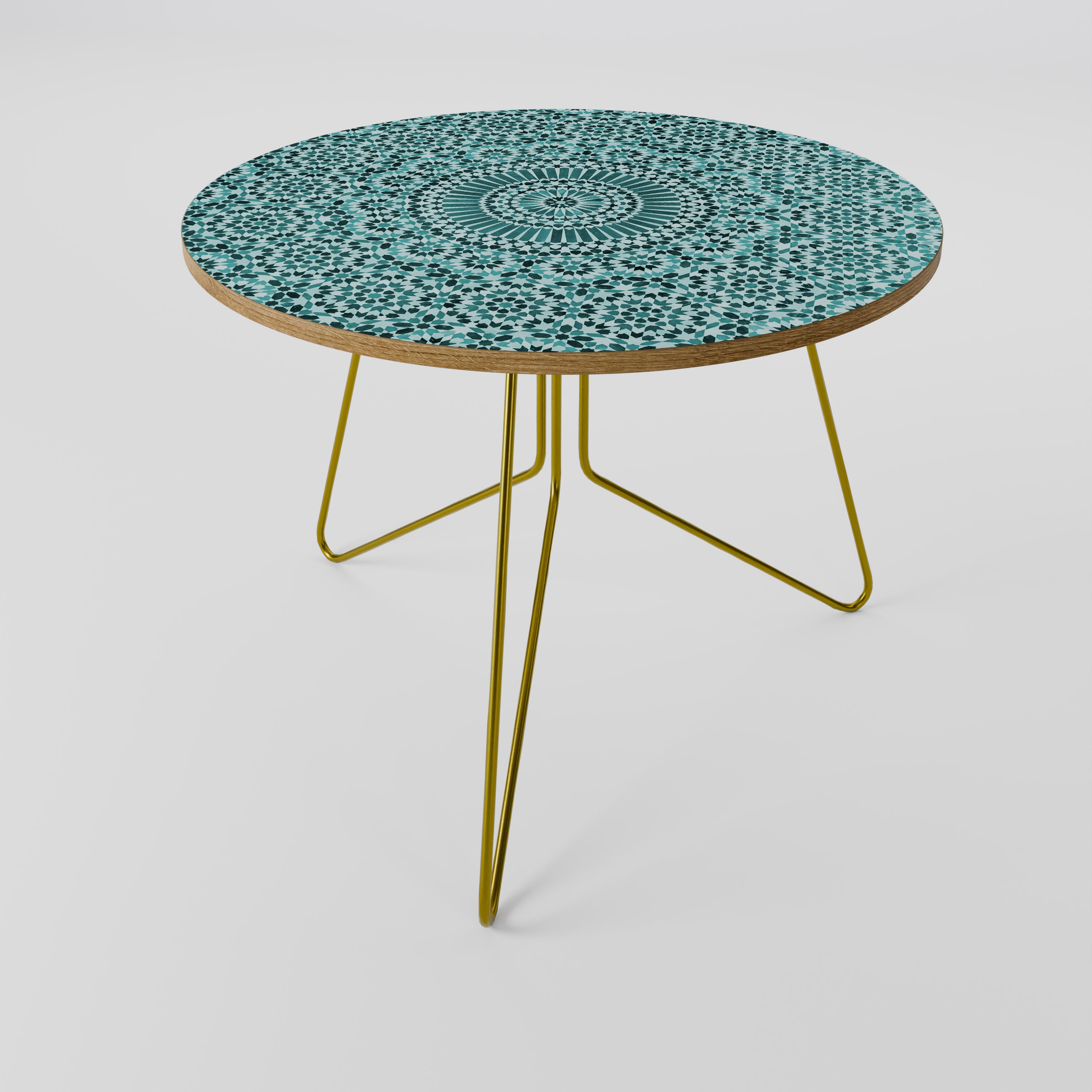 MOROCCAN TURQUOISE Stolik kawowy duży