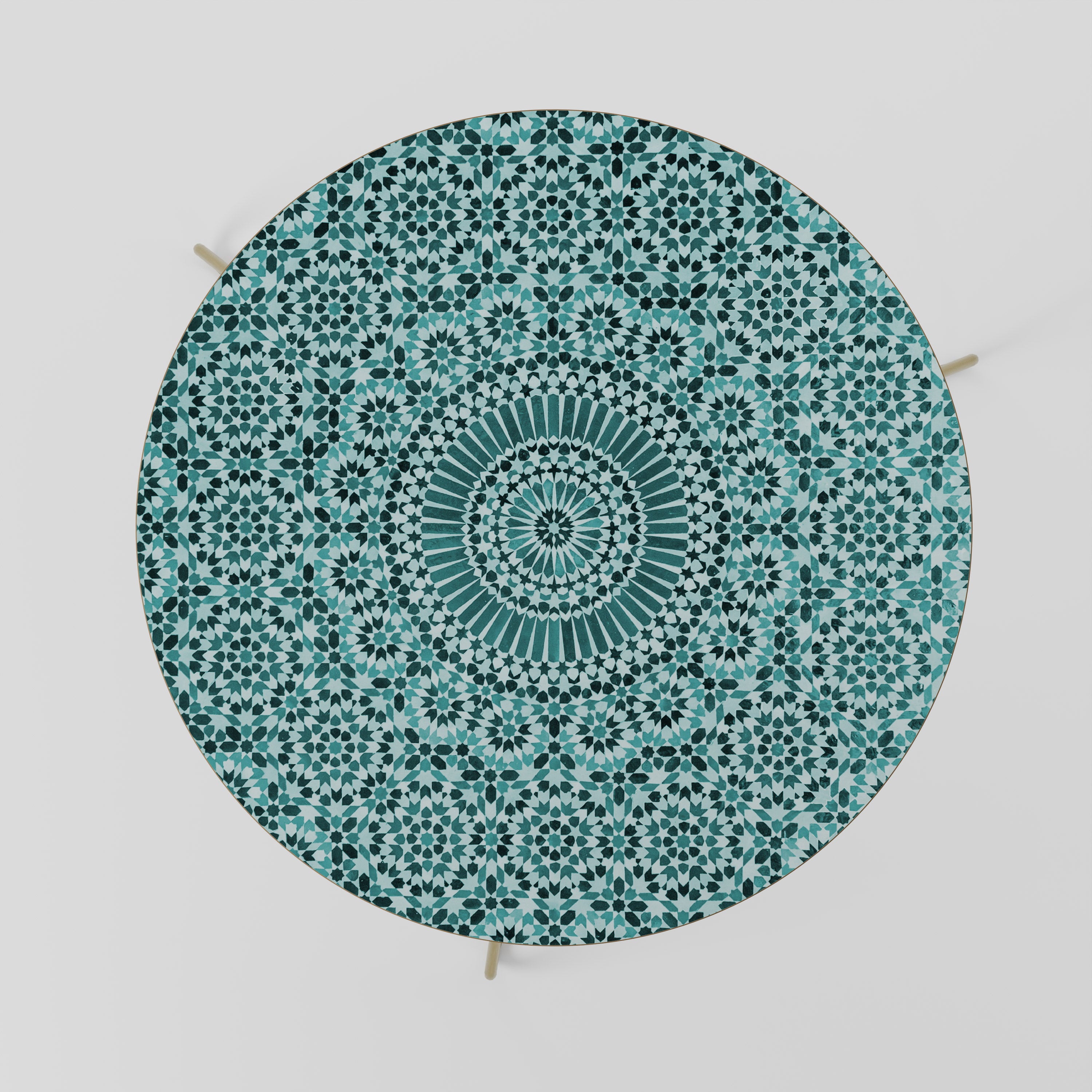 MOROCCAN TURQUOISE Stolik kawowy duży