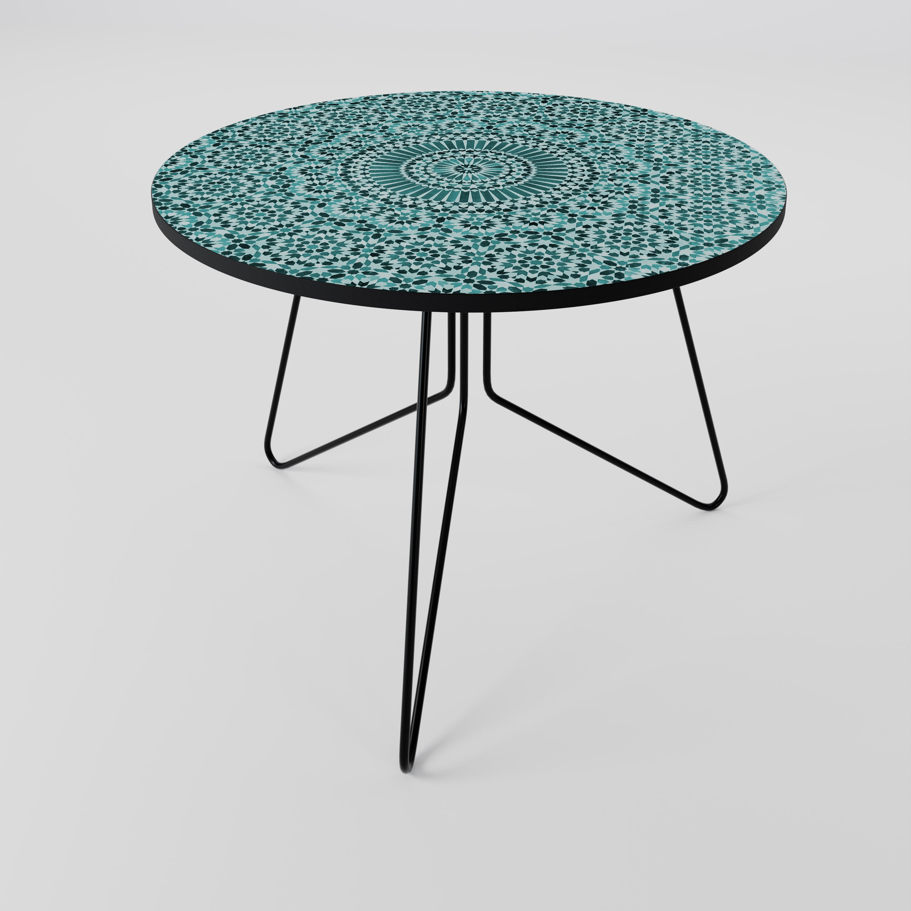 MOROCCAN TURQUOISE Stolik kawowy duży