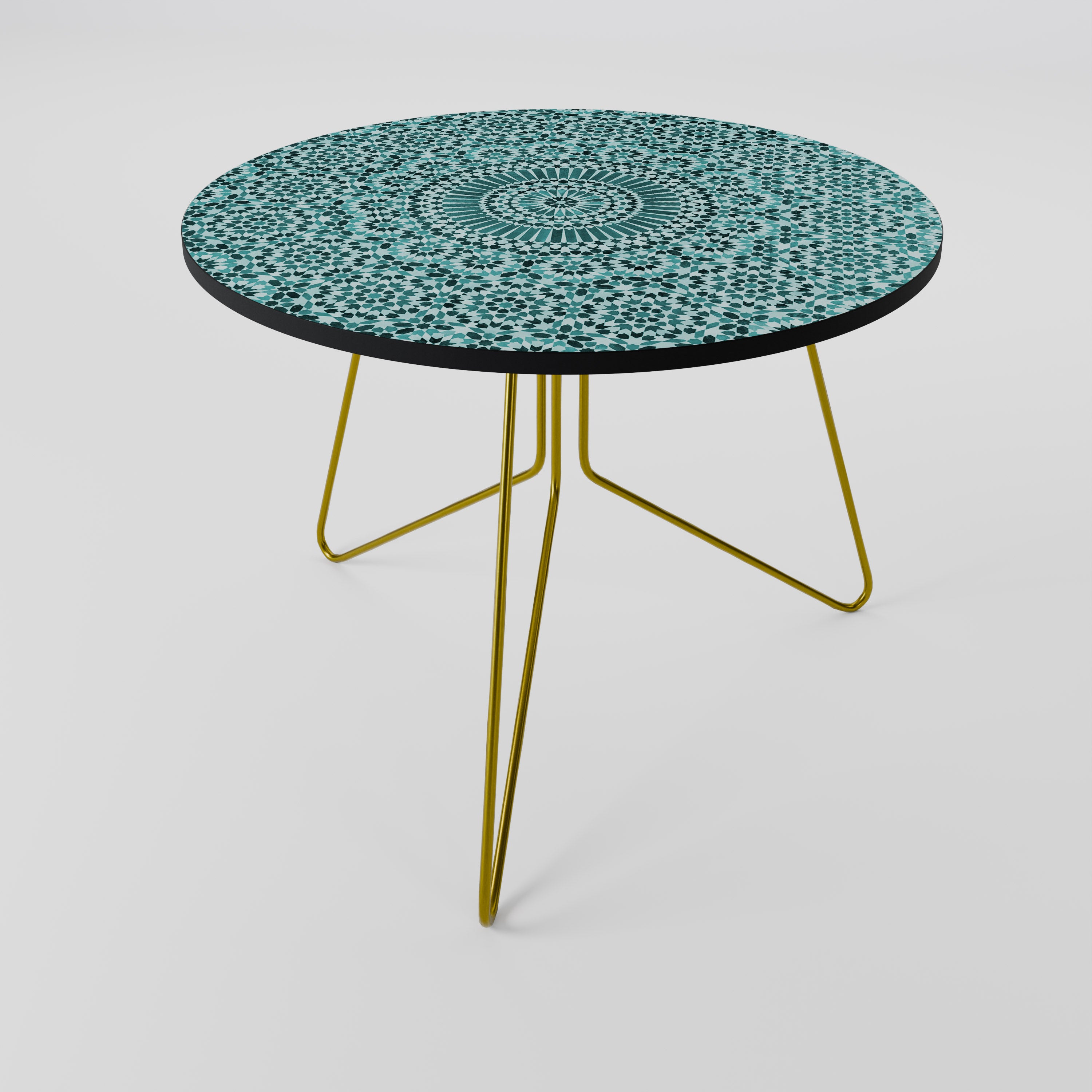 MOROCCAN TURQUOISE Stolik kawowy duży
