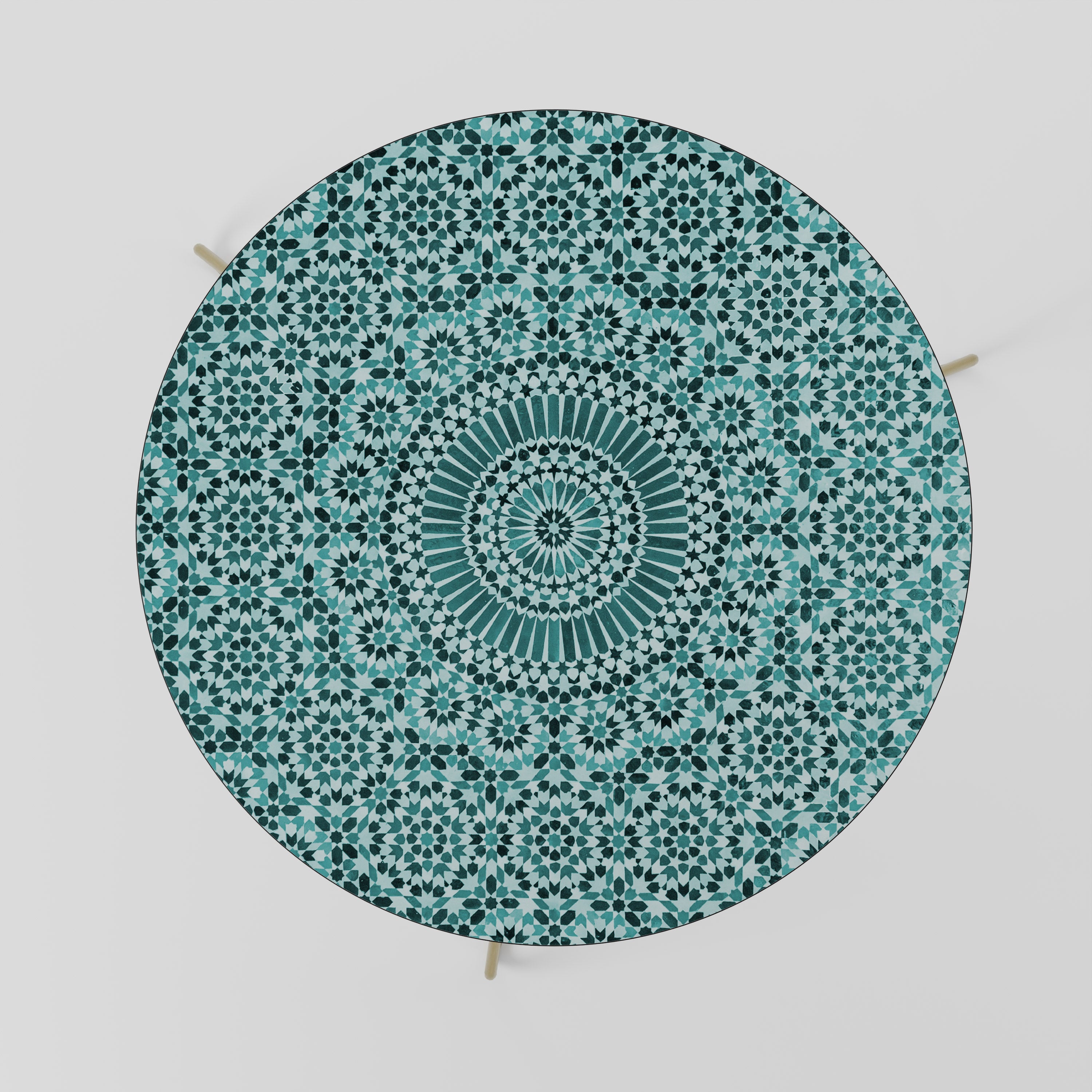 MOROCCAN TURQUOISE Stolik kawowy duży