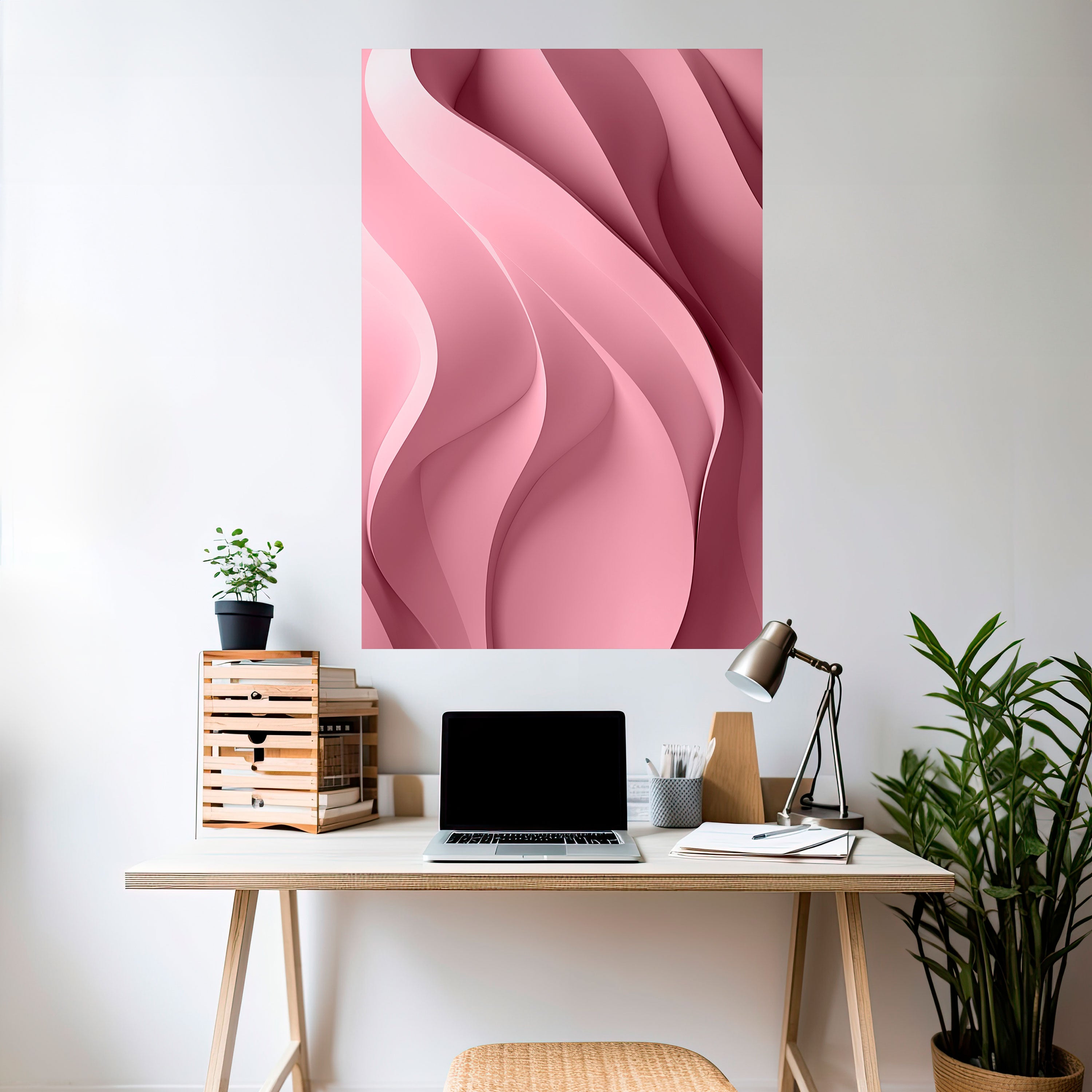 THINKING PINK Naklejka/Plakat pionowy
