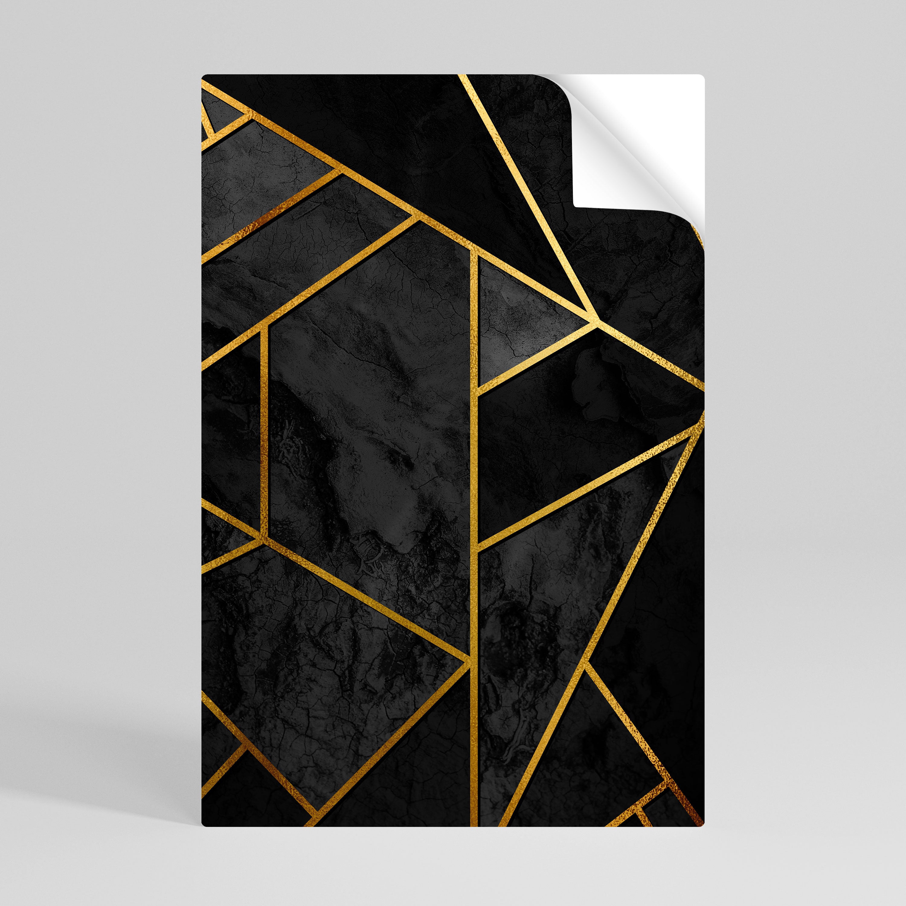 GLINTING GEOMETRIC DREAMS Naklejka/Plakat pionowy