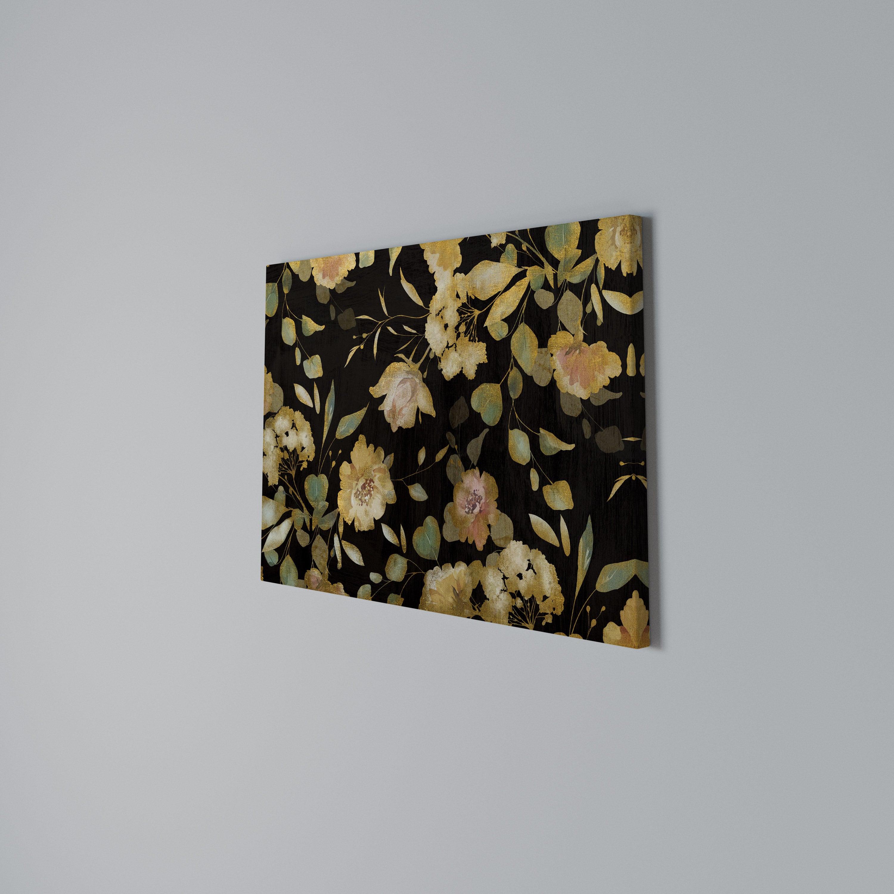 MODEST FLORAL Poziomy obraz na płótnie